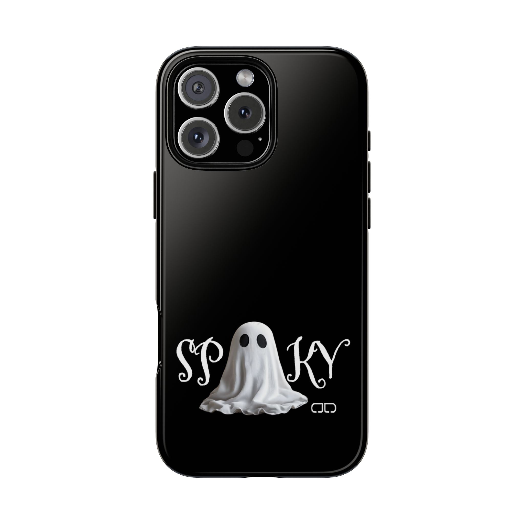 Spooky Ghost Phone Case, Halloween Accessories, Cute Phone Cover, Unique Gift for Ghost Lovers, Trendy Smartphone Decor