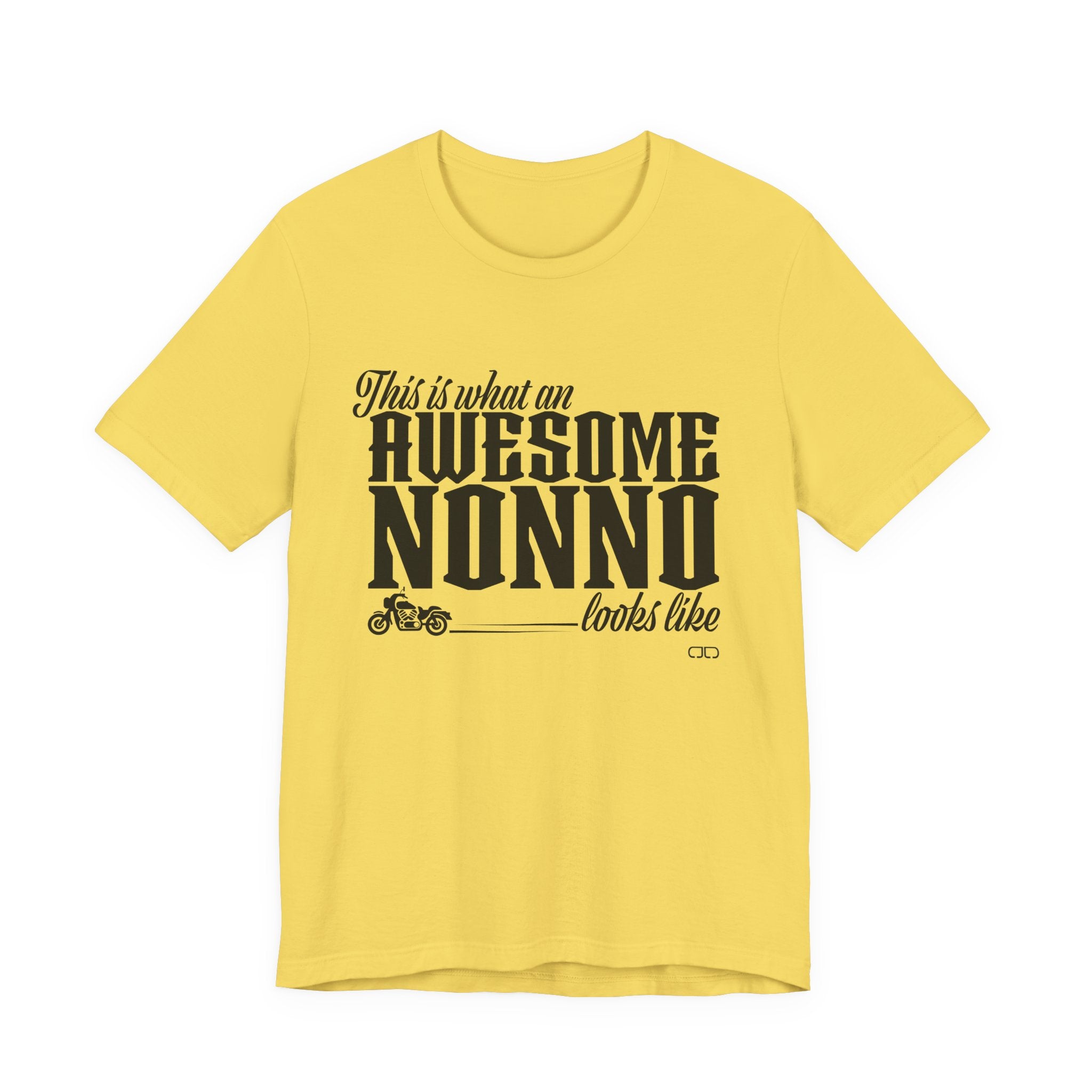Awesome Nonno Tee | Unisex T-Shirt for Grandfathers | Great Gift for Father's Day, Birthdays, or Family Gatherings