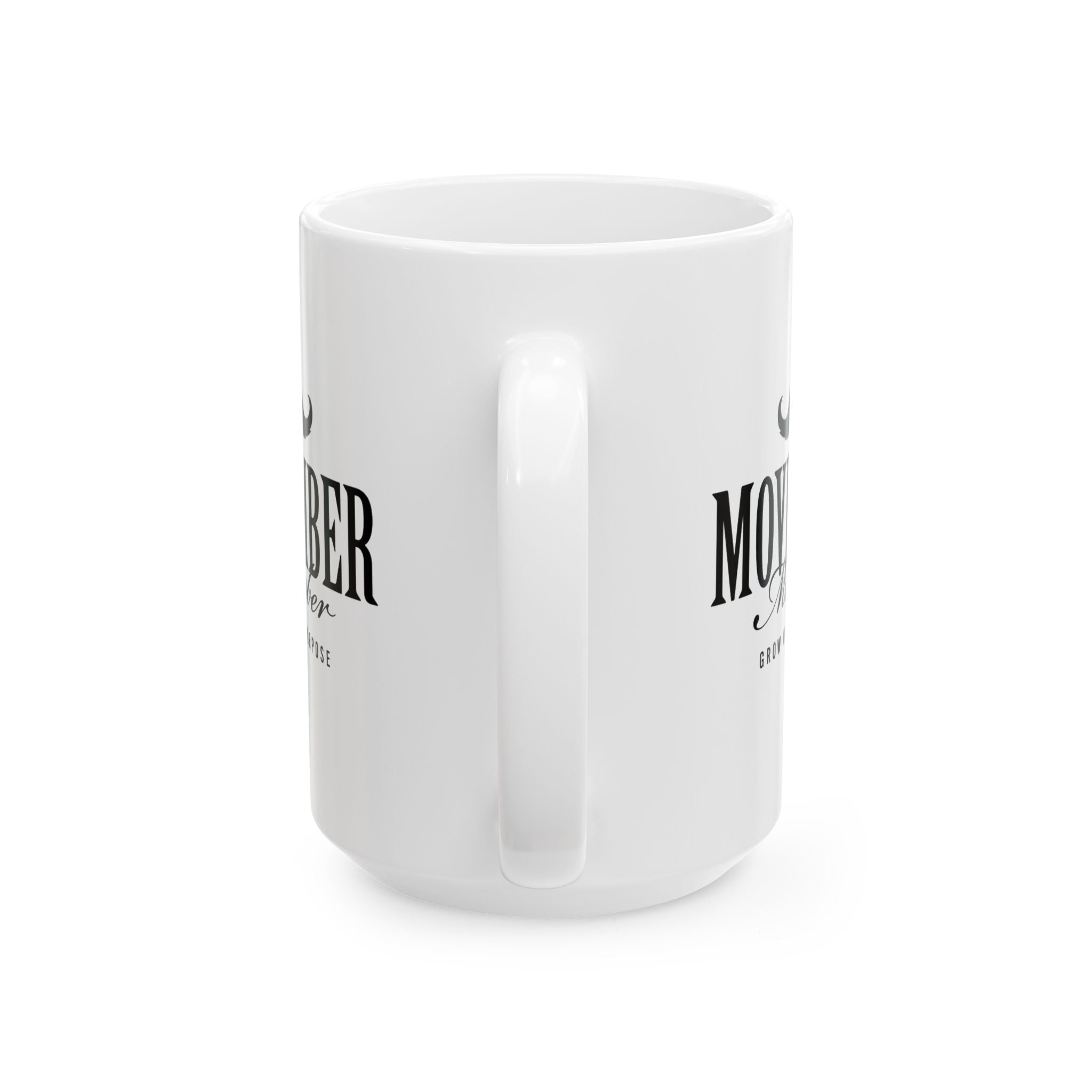 Movember Member Ceramic Mug | Perfect Gift for Coffee Lovers | Home Office Decor, Unique Mother's Day Present, Funny Mug for Her