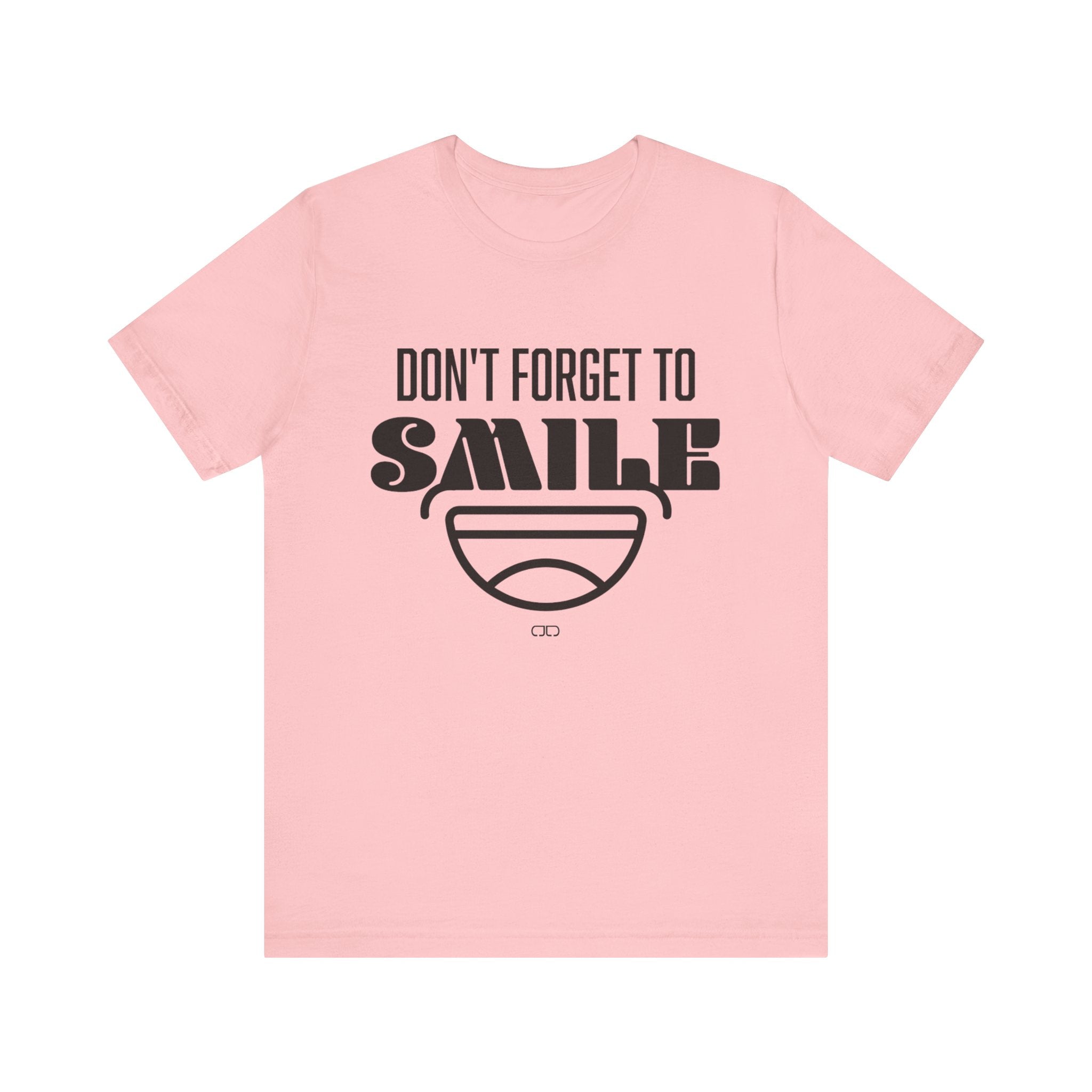 Don't Forget to Smile Tee, Motivational Shirt, Unisex Graphic Tee, Casual Wear, Gift for Friends, Positive Vibes