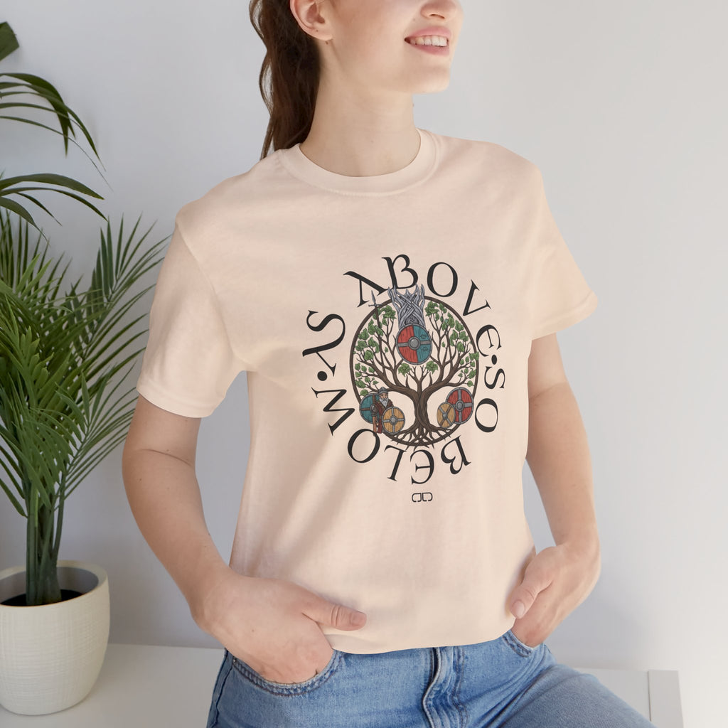 As Above, So Below, Gift for Nature Lovers, Casual Wear, Festival Top
