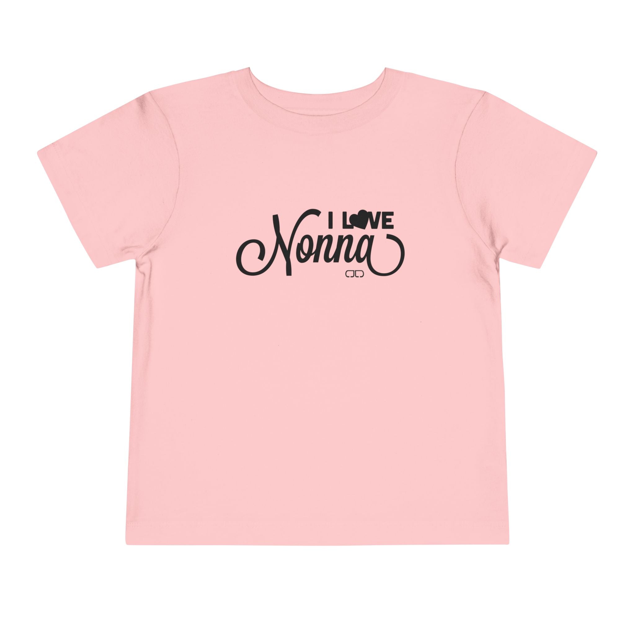 I Love Nonna Toddler Tee, Cute Baby Shirt, Gift for Grandparents, Toddler Clothing, Family Celebrations, Baby Shower Gift