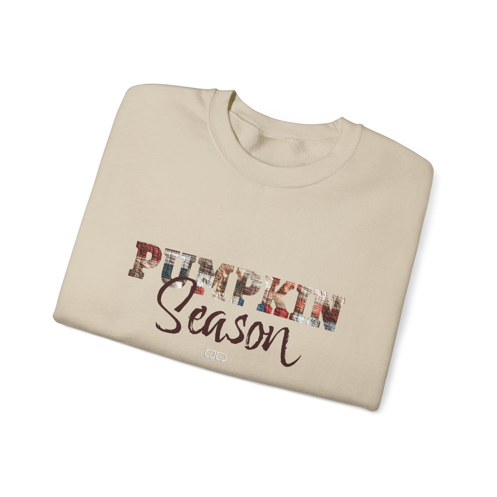 Pumpkin Season Sweatshirt, Cozy Fall Crewneck, Unisex Autumn Apparel, Harvest Gift, Halloween Sweater