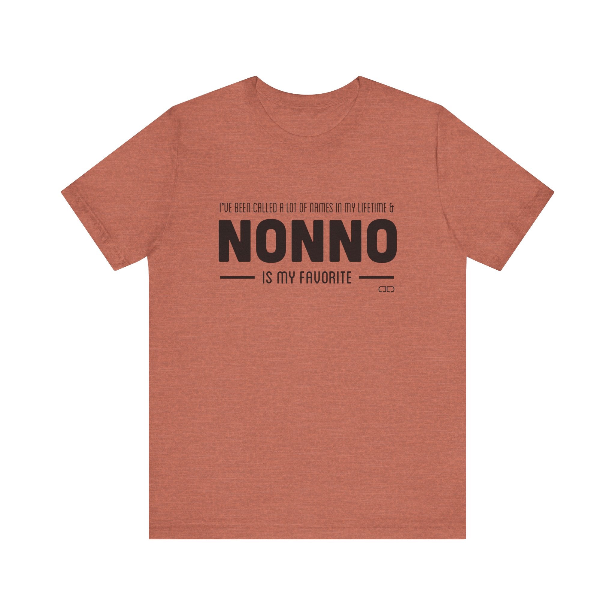 Grandparent Favorite Unisex Tee, Gifts for Grandparents, Family Reunion Shirt, Cute Nonno T-Shirt, Birthday Gift for Grandpa