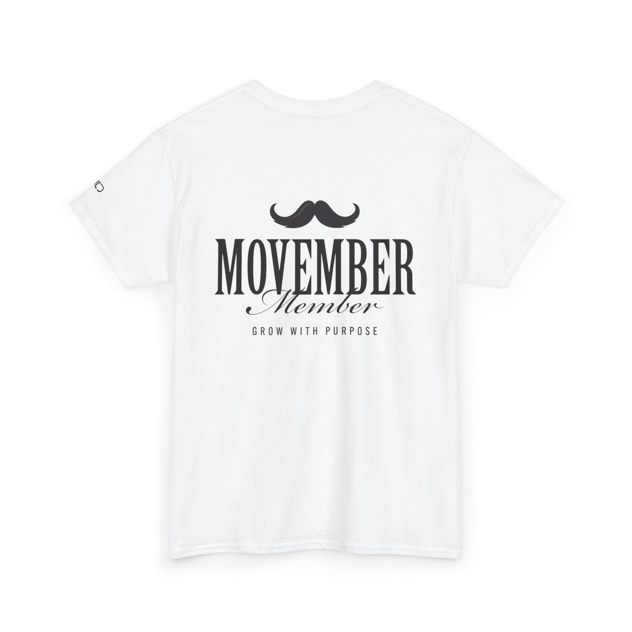 Movember Member  | Comfortable Cotton Shirt, Gifts, Fundraisers, Casual Wear, Everyday Style