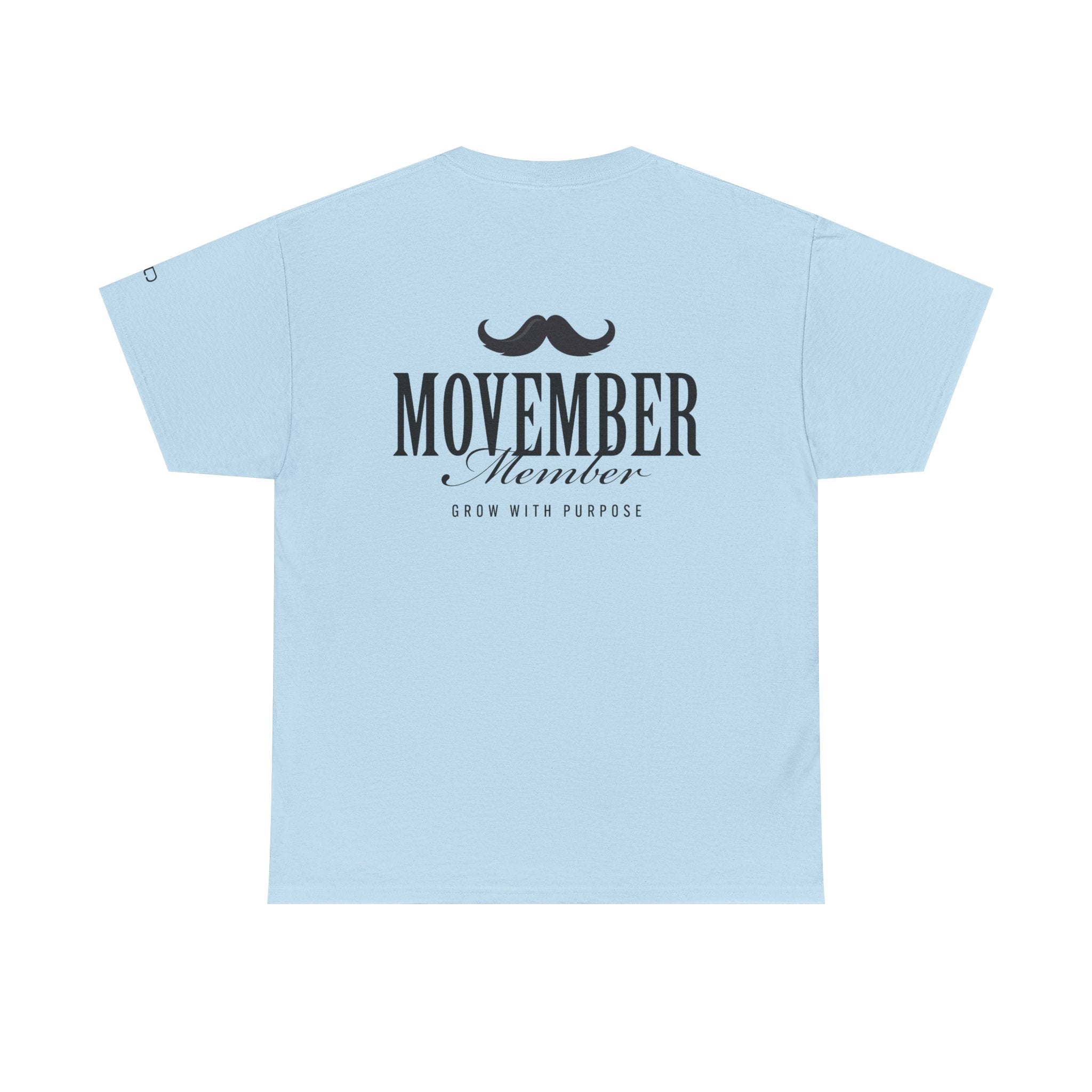 Movember Member  | Comfortable Cotton Shirt, Gifts, Fundraisers, Casual Wear, Everyday Style