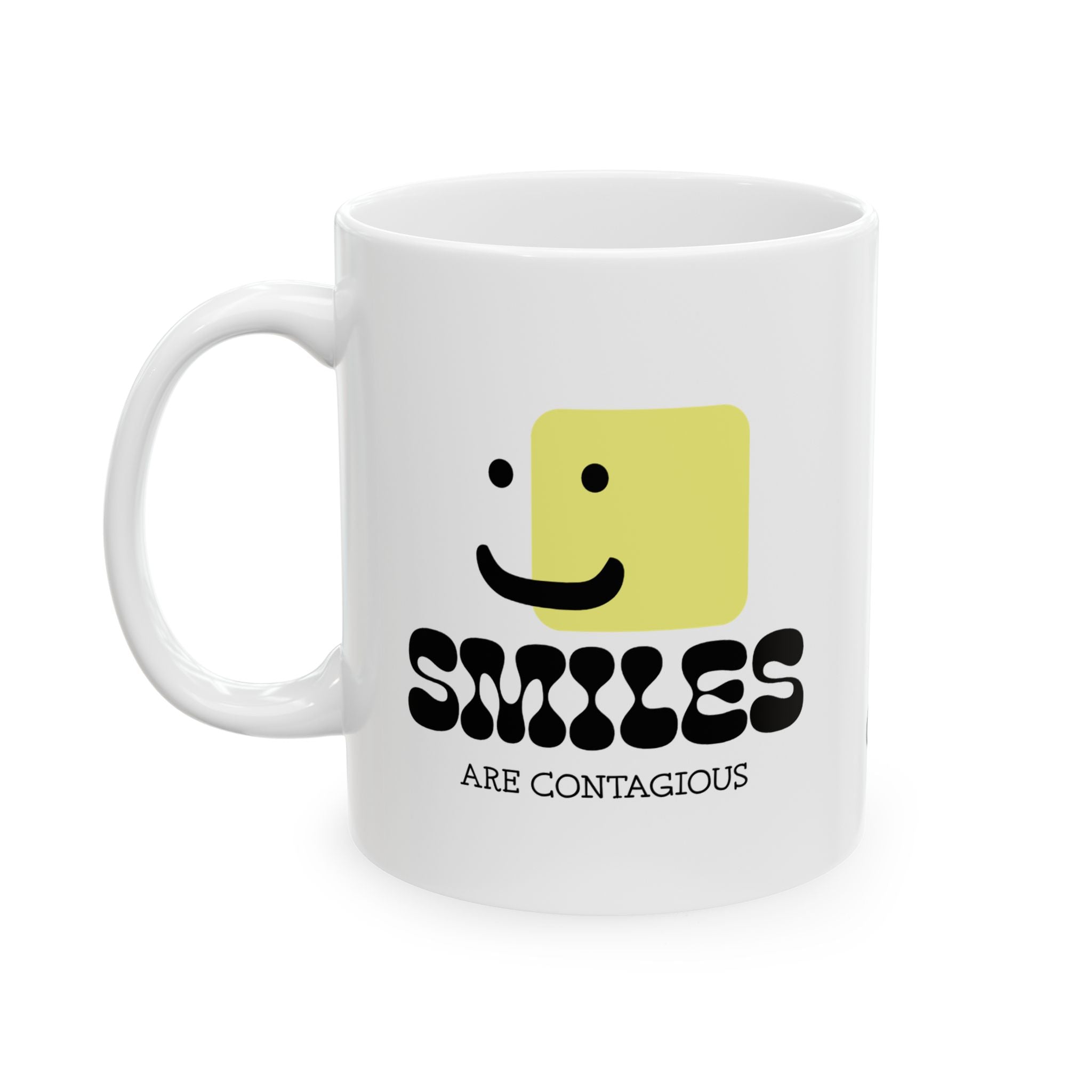 Smiles Are Contagious Mug for Tea and Coffee Lovers, Gift for Friends, Fun Kitchen Decor, Perfect for Birthdays, [...]