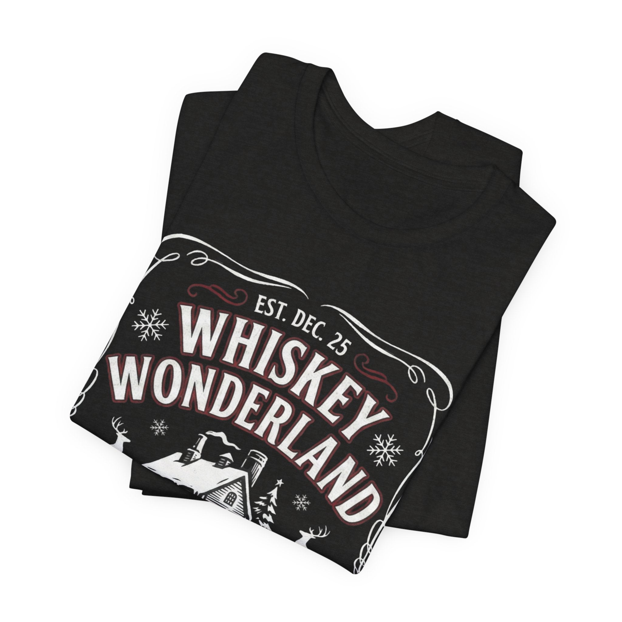 Whiskey Wonderland Christmas Tee