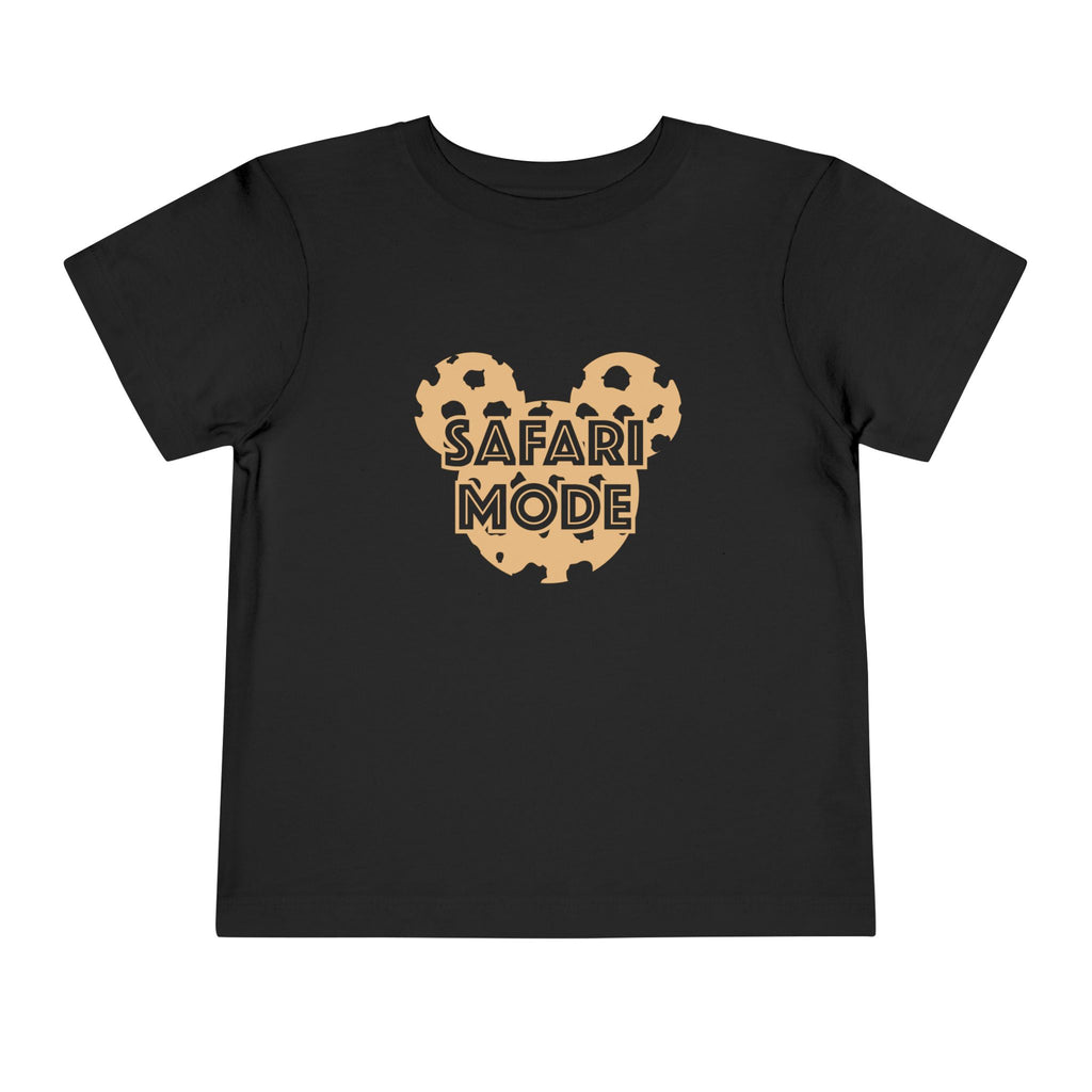 Safari Mode Cheetah Toddler Tee, Adorable Kids T-Shirt, Fun Safari Theme Top, Perfect for Little Explorers, Great for Birthdays and Playdates