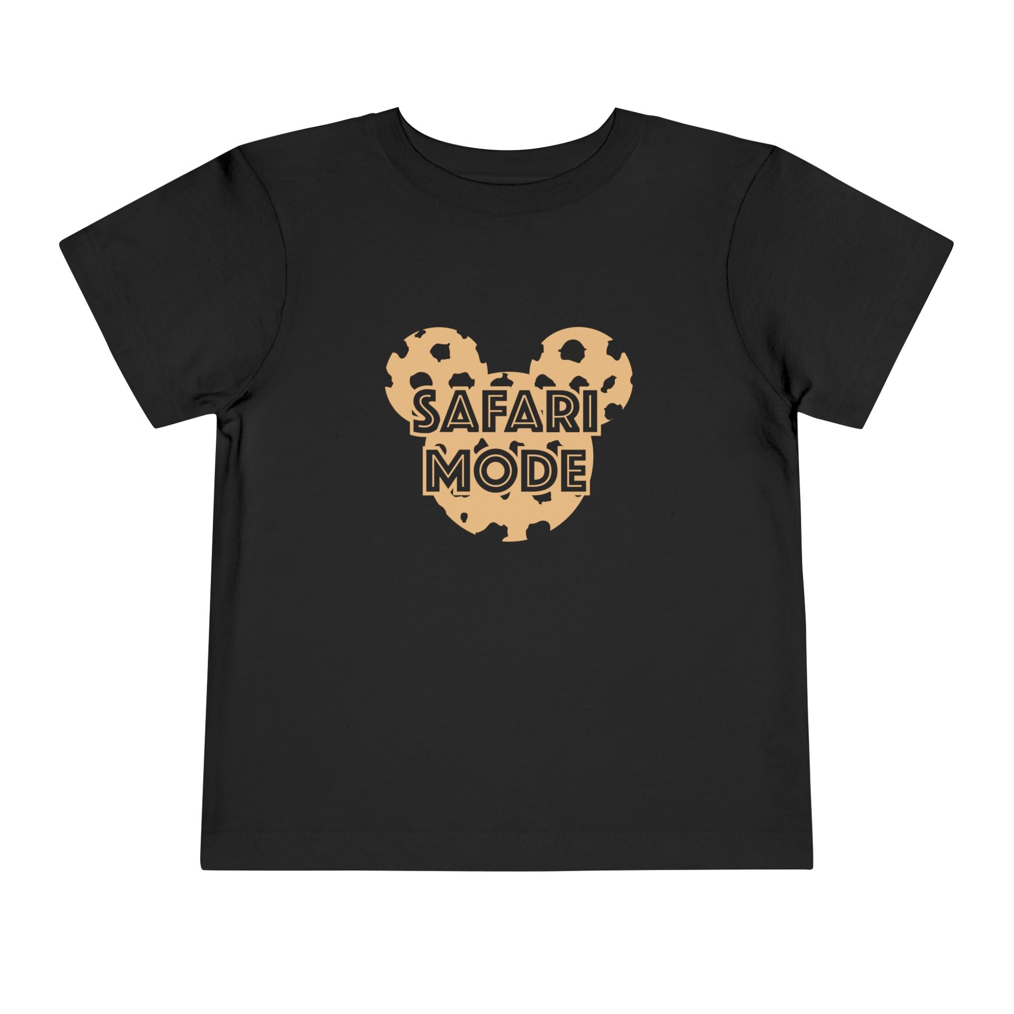 Safari Mode Cheetah Toddler Tee, Adorable Kids T-Shirt, Fun Safari Theme Top, Perfect for Little Explorers, Great for Birthdays and Playdates