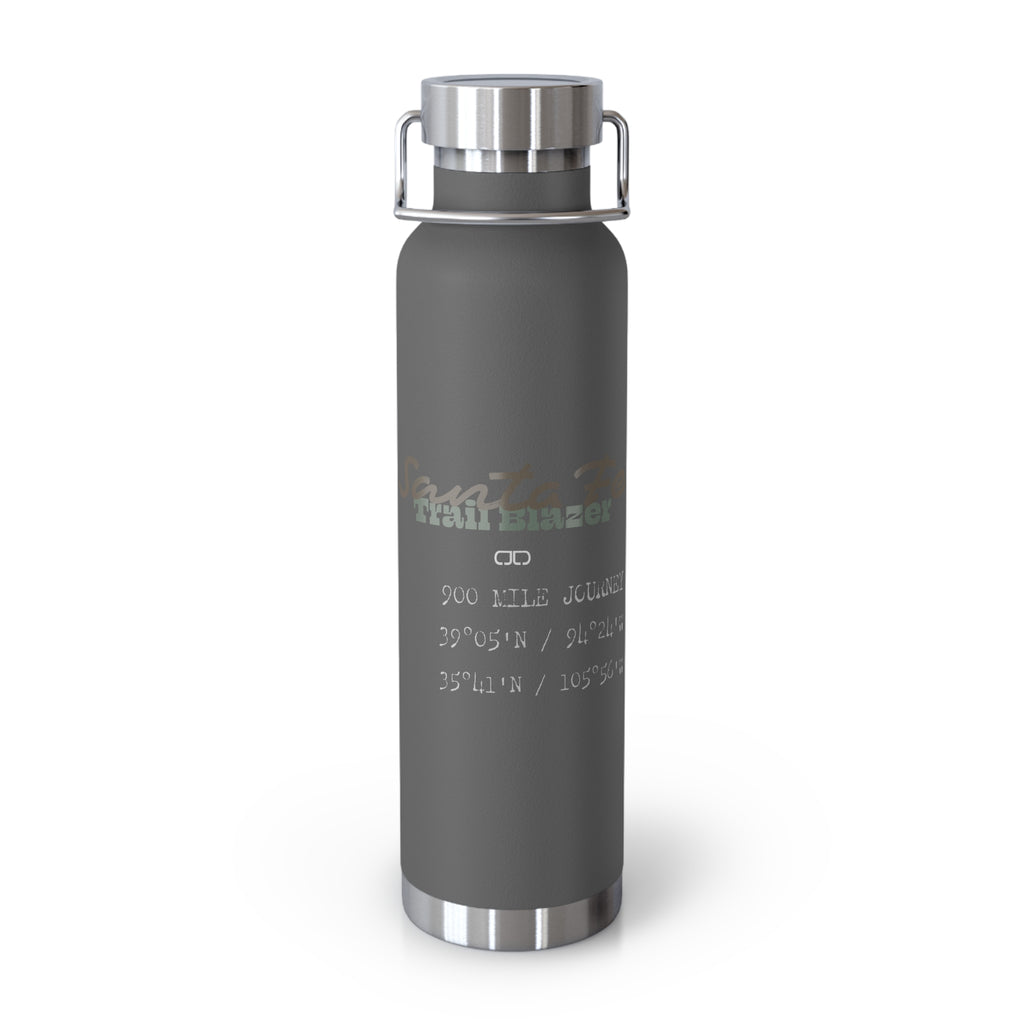 Santa Fe Trail Blazer 22oz Copper Vacuum Insulated Water Bottle
