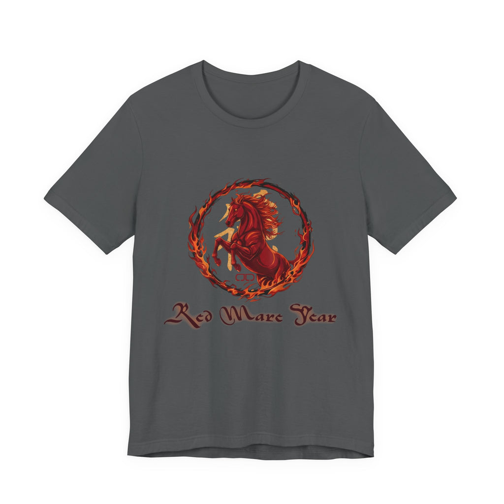 Red Mare Year Tee — Year of the Horse Graphic T‑Shirt