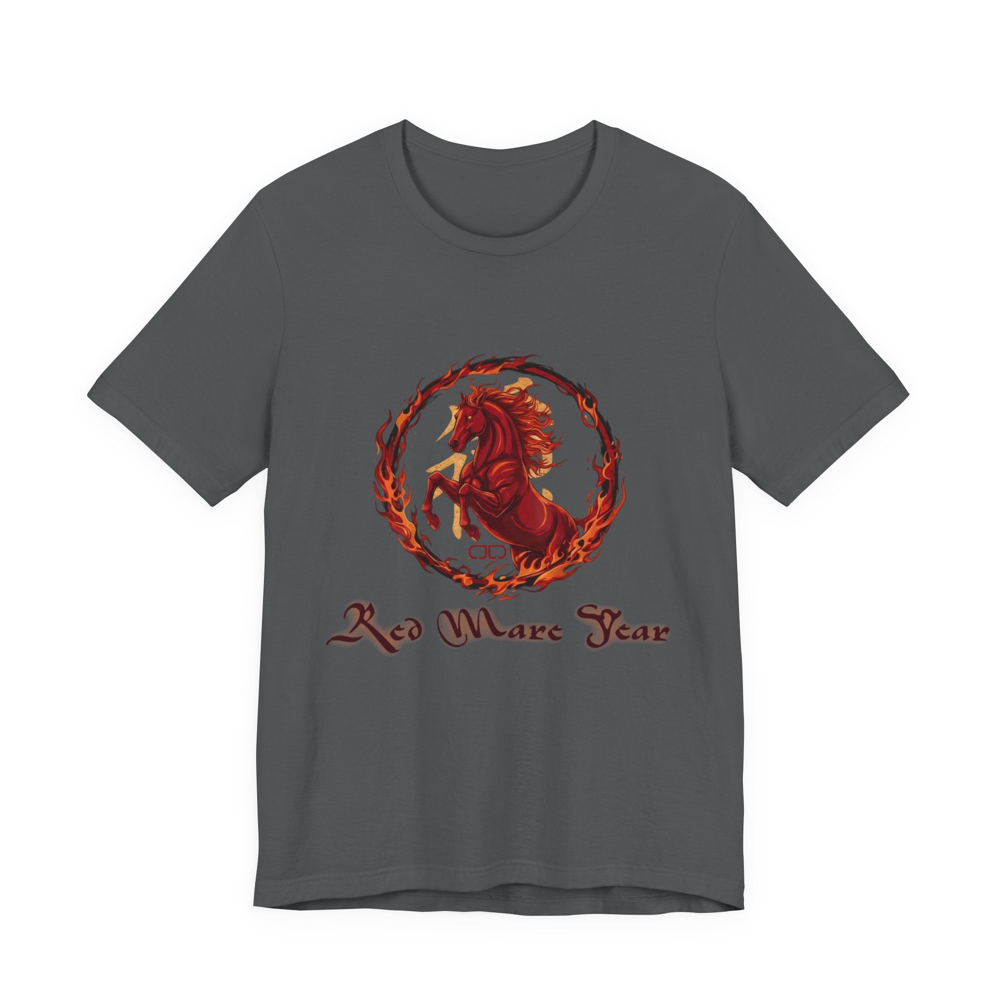 Red Mare Year Tee — Year of the Horse Graphic T‑Shirt