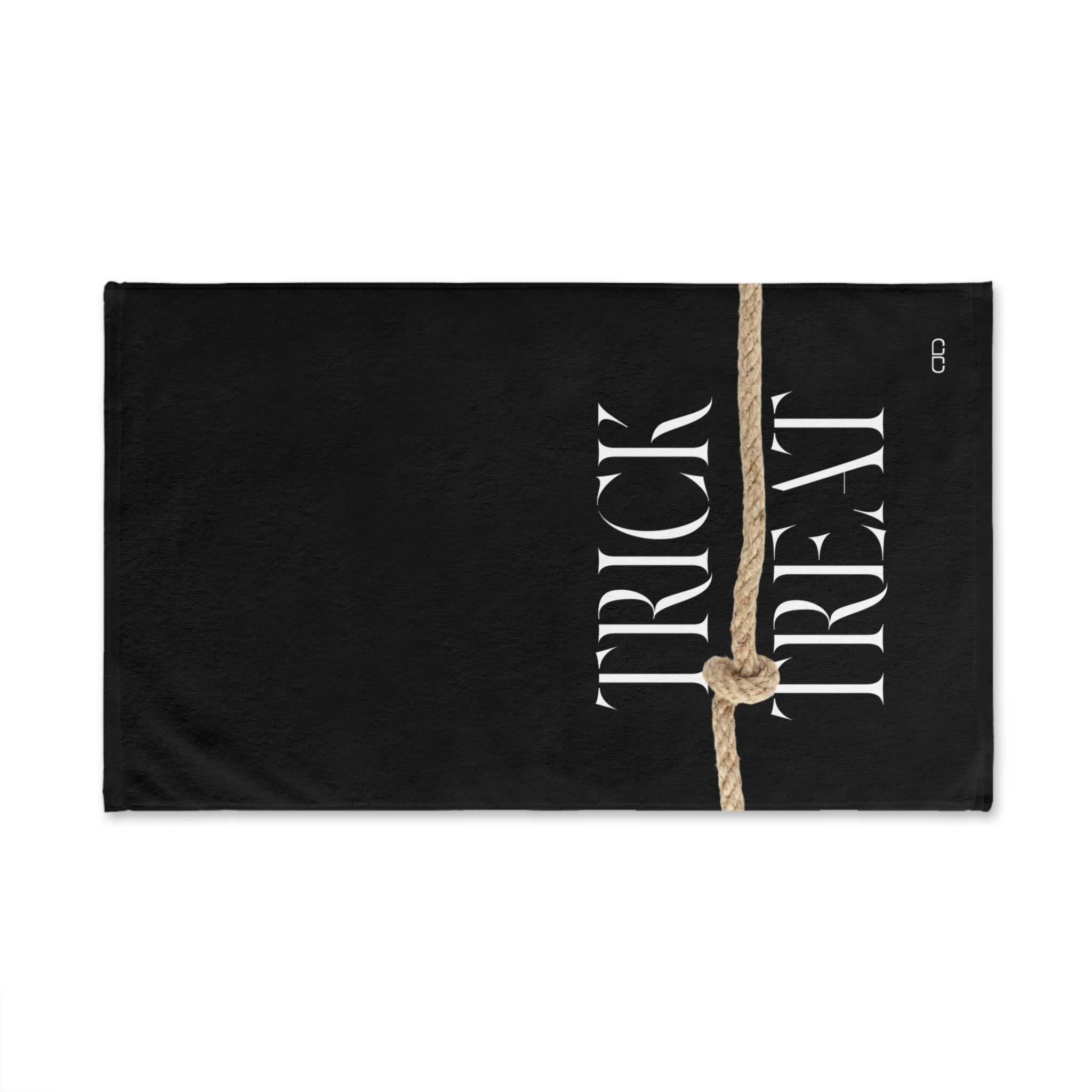 Trick or Treat Chic Halloween Hand Towel, Fall Decor, Halloween Party Accessory, Cute Gift for Ghoulish Hosts