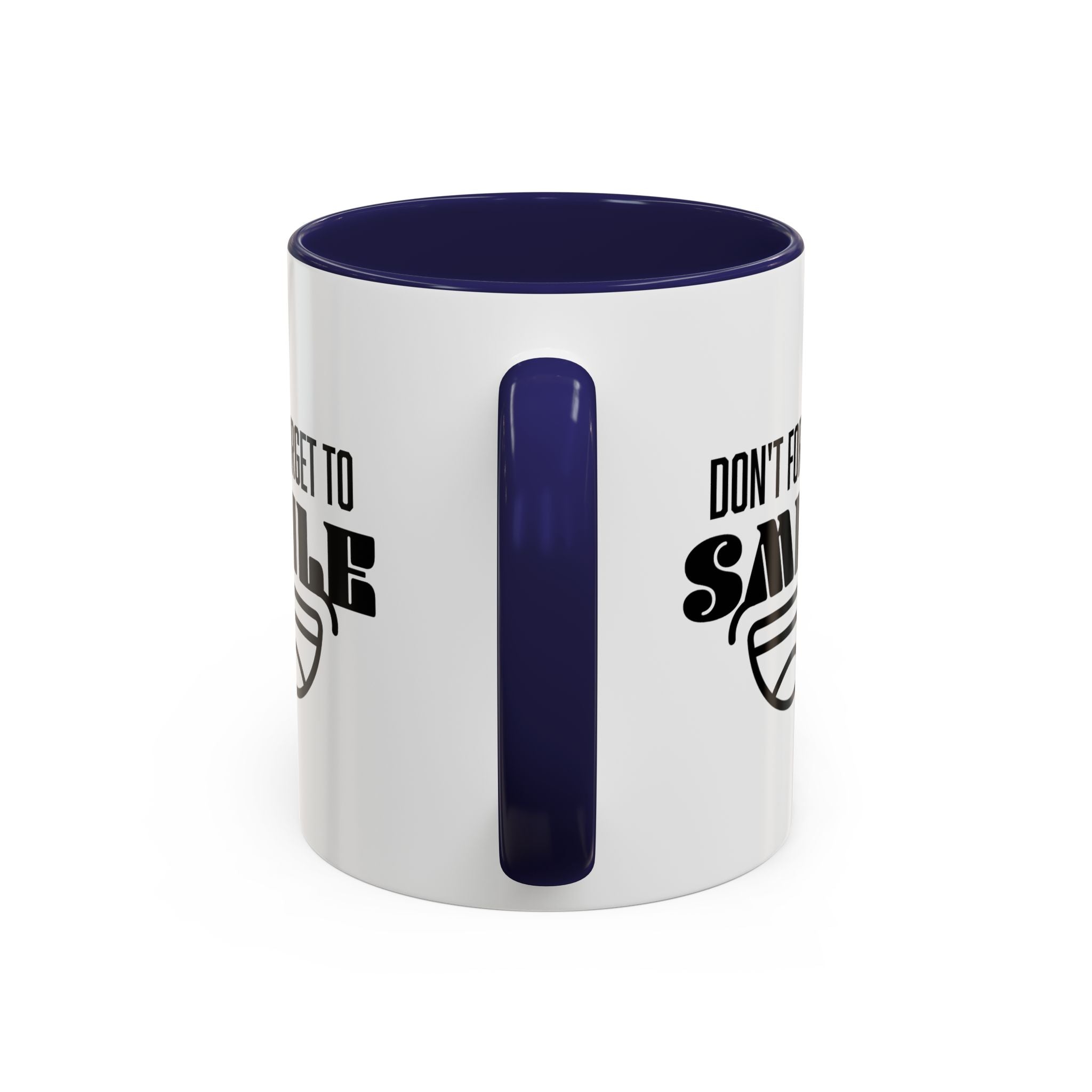 Don't Forget To Smile Mug, Motivational Drinkware, Home Office Decor, Gift for Friends, Cheer Up Gifts, Don't Forget to Smile