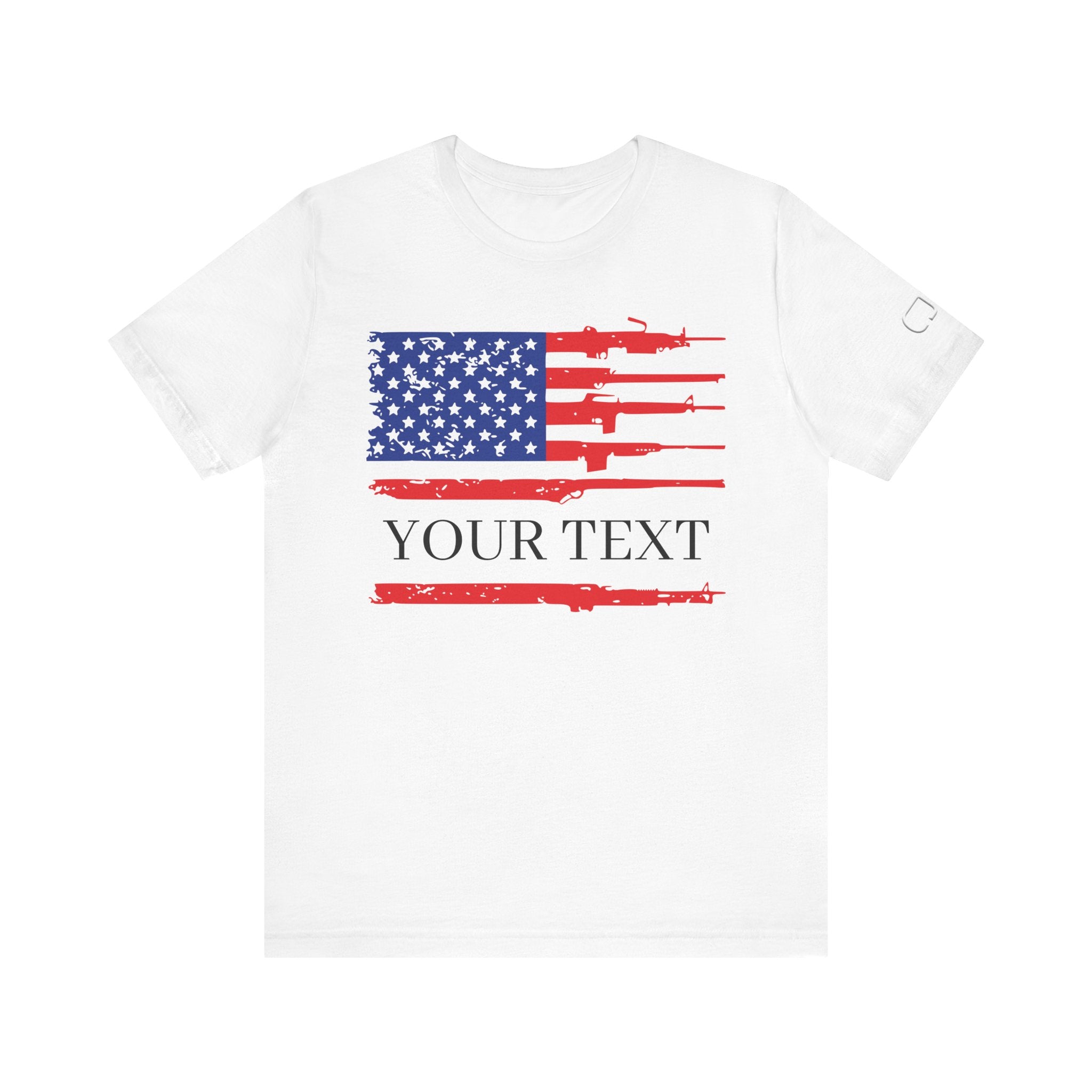 Patriotic Graphic Tee - USA Flag Design, Unisex Tee, Comfortable Everyday Wear, Great for Independence Day & Memorial Day, Perfect for [...]