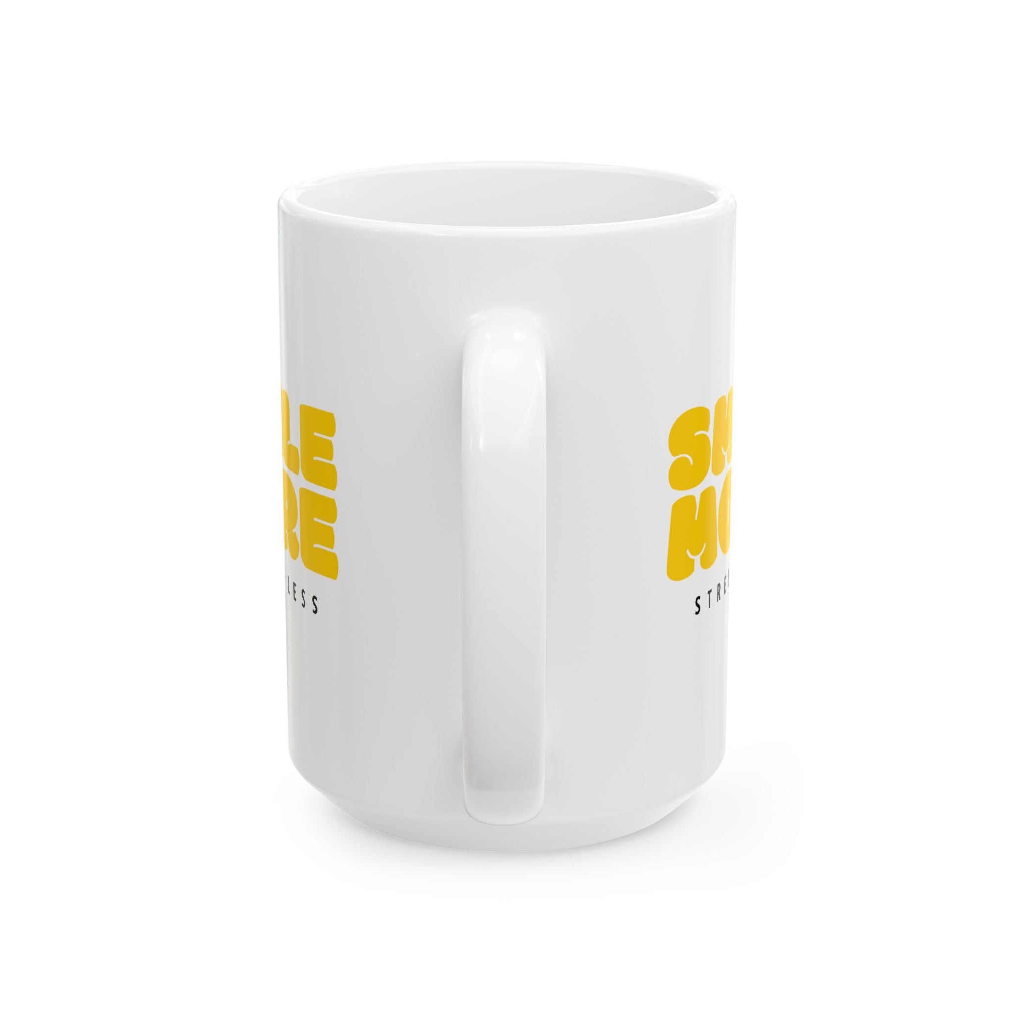 Smile More Ceramic Mug - Brighten Your Day with Every Sip, Motivational Coffee Cup for Home & Office, Gift for Coffee Lovers, [...]