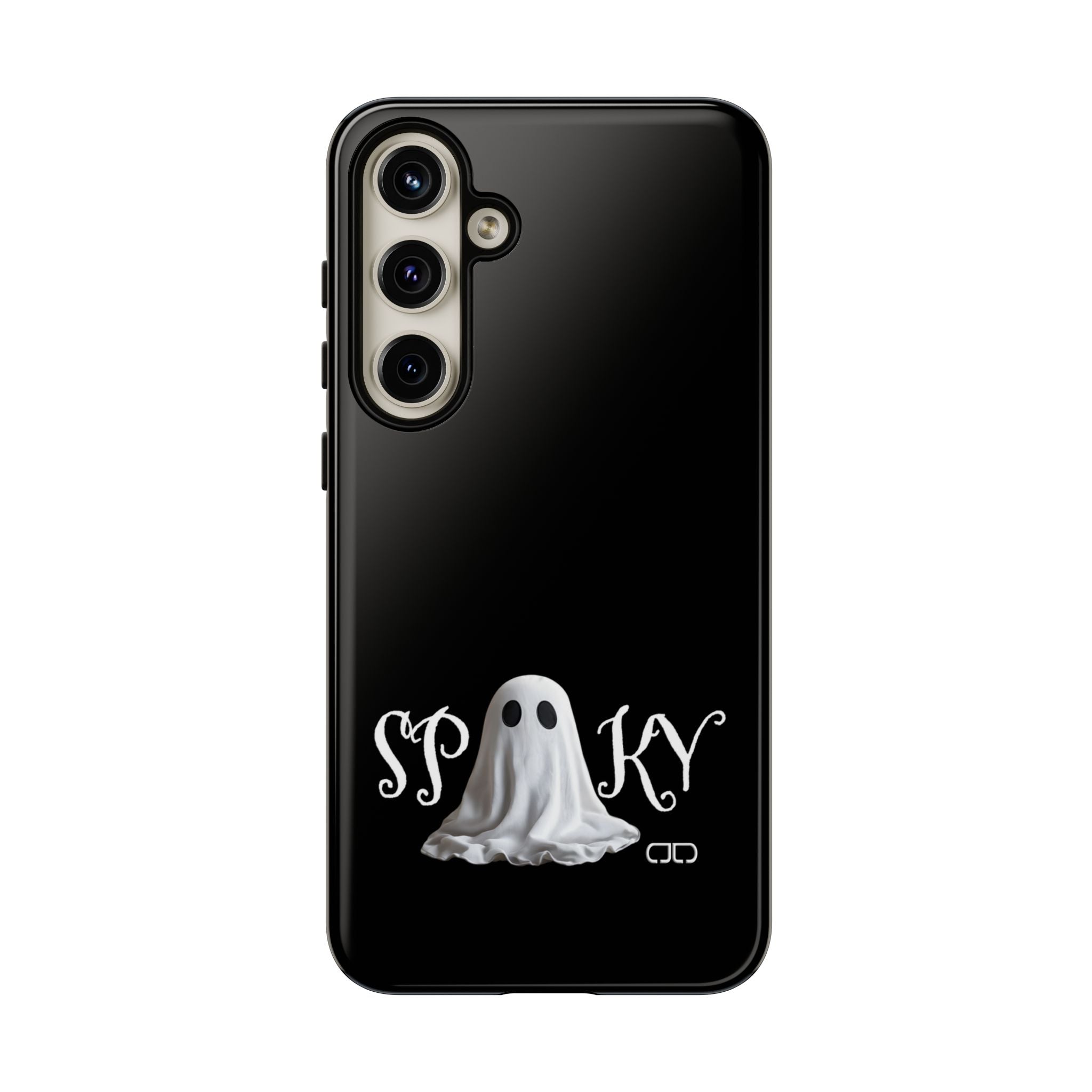 Spooky Ghost Phone Case, Halloween Accessories, Cute Phone Cover, Unique Gift for Ghost Lovers, Trendy Smartphone Decor