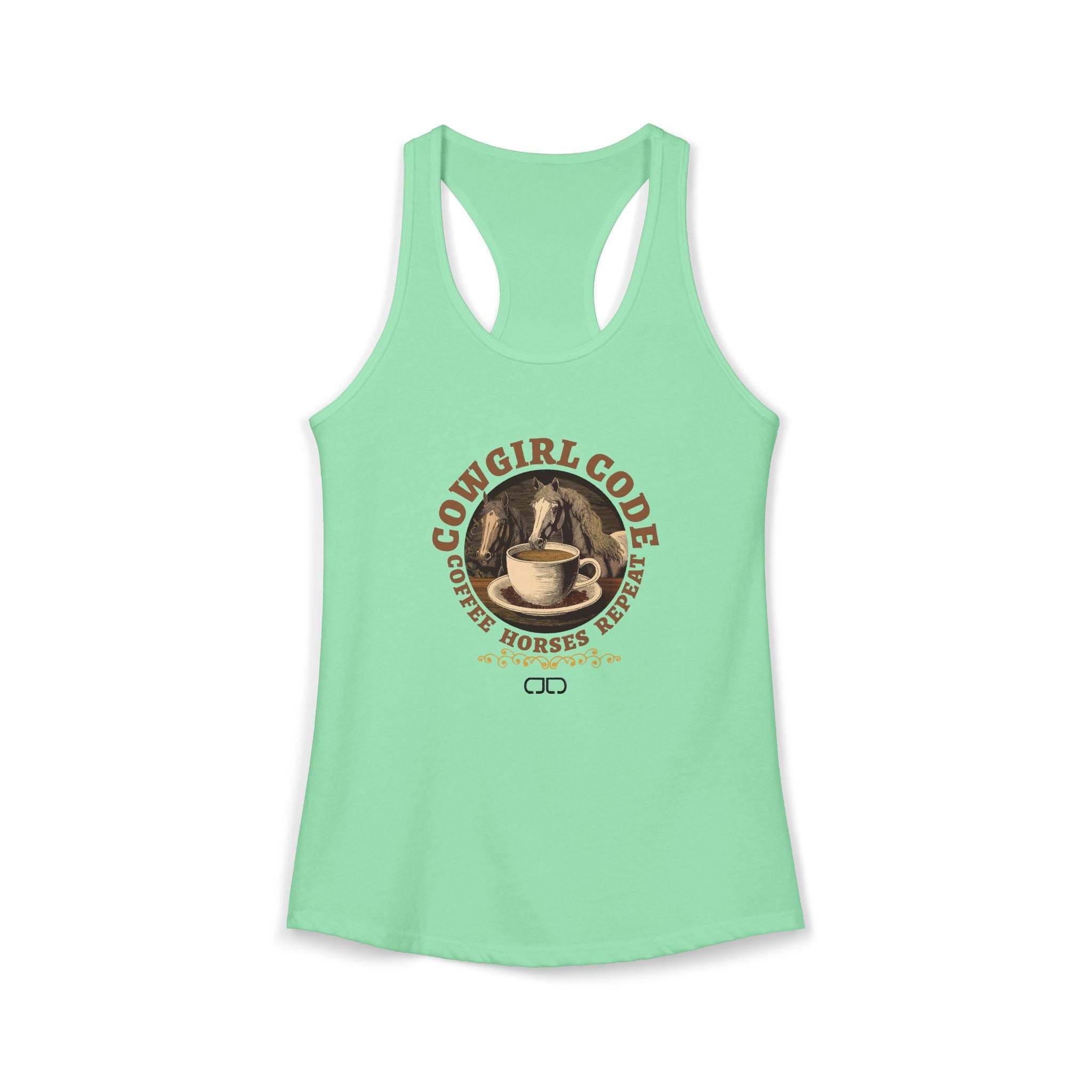 Cowgirl Code Racerback Tank