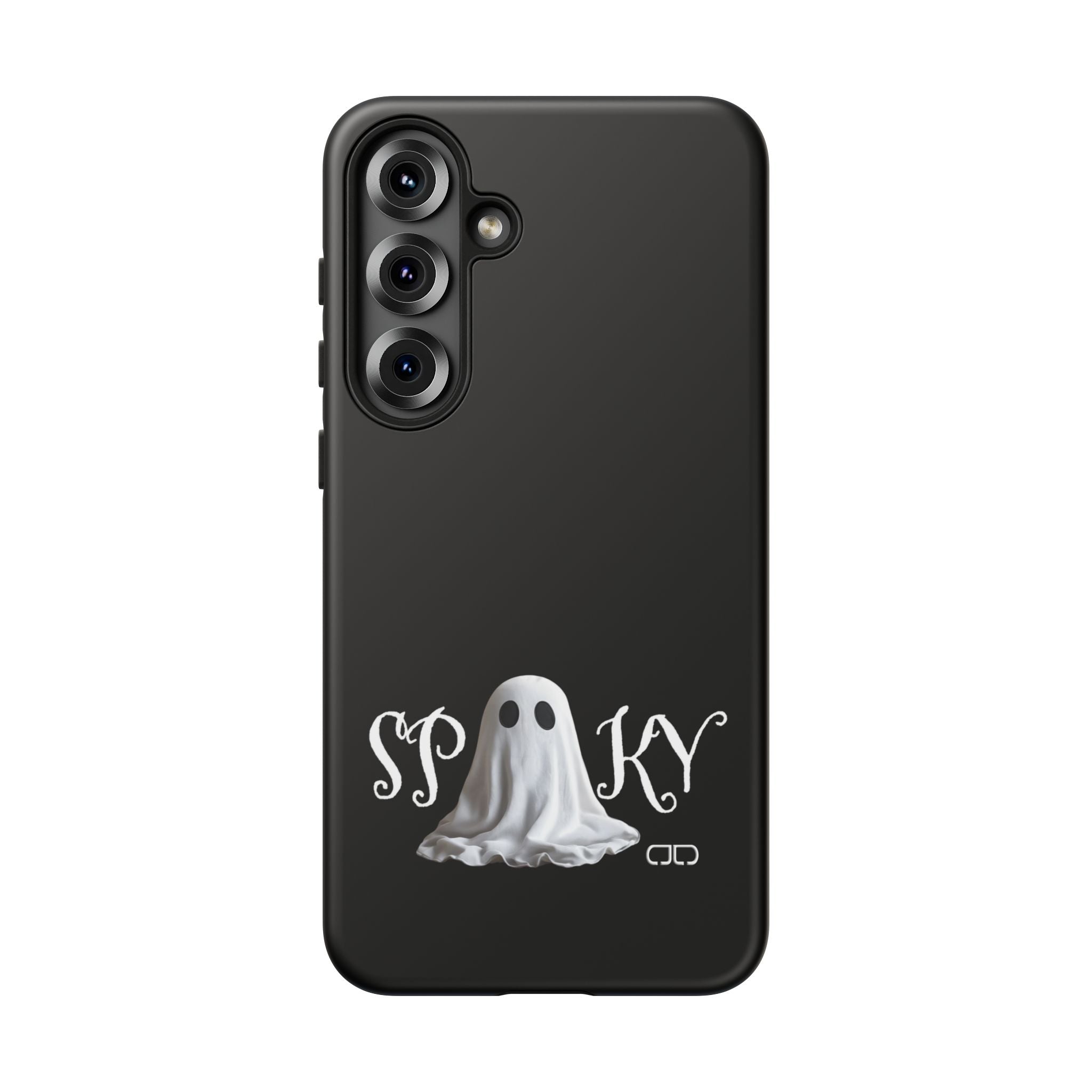 Spooky Ghost Phone Case, Halloween Accessories, Cute Phone Cover, Unique Gift for Ghost Lovers, Trendy Smartphone Decor