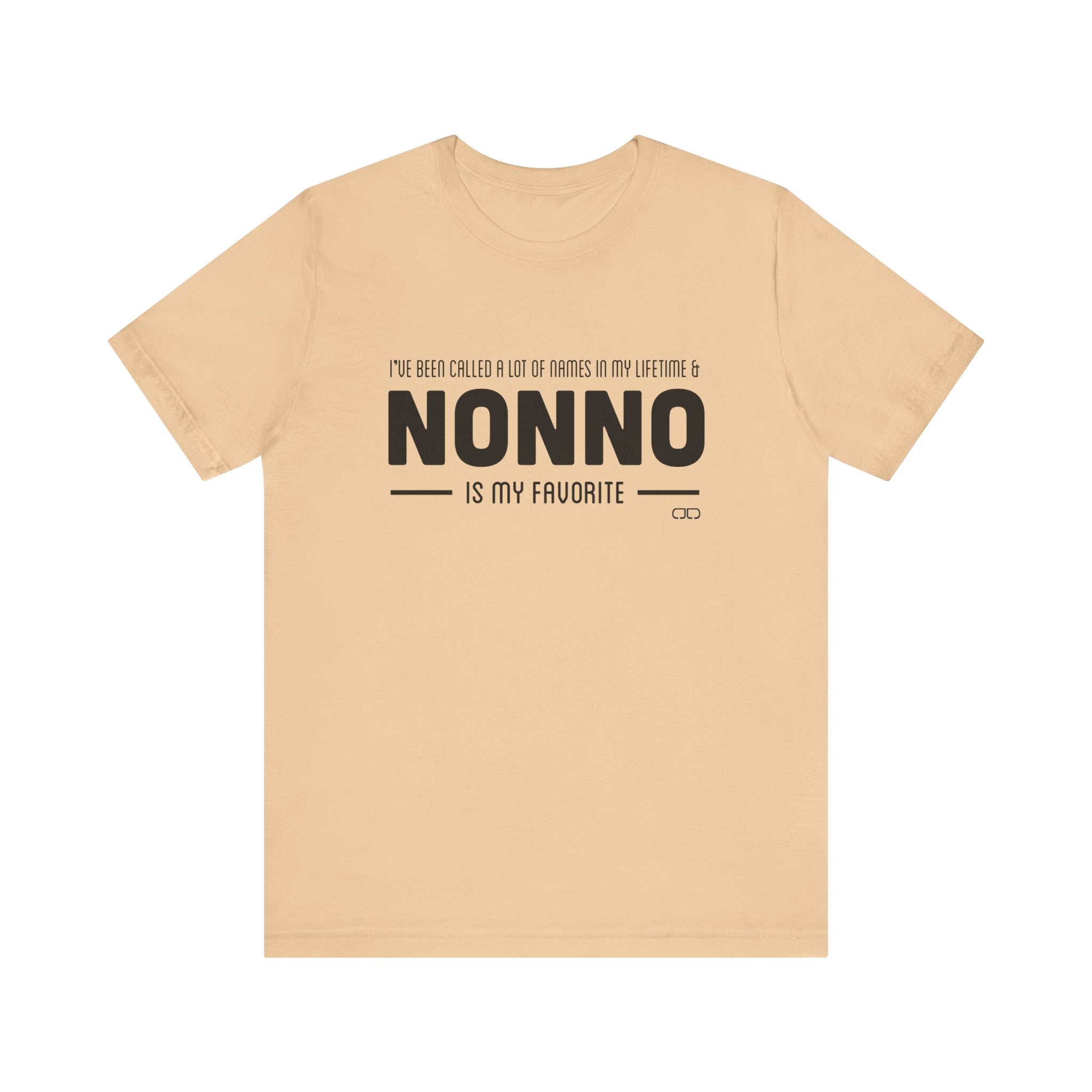 Grandparent Favorite Unisex Tee, Gifts for Grandparents, Family Reunion Shirt, Cute Nonno T-Shirt, Birthday Gift for Grandpa