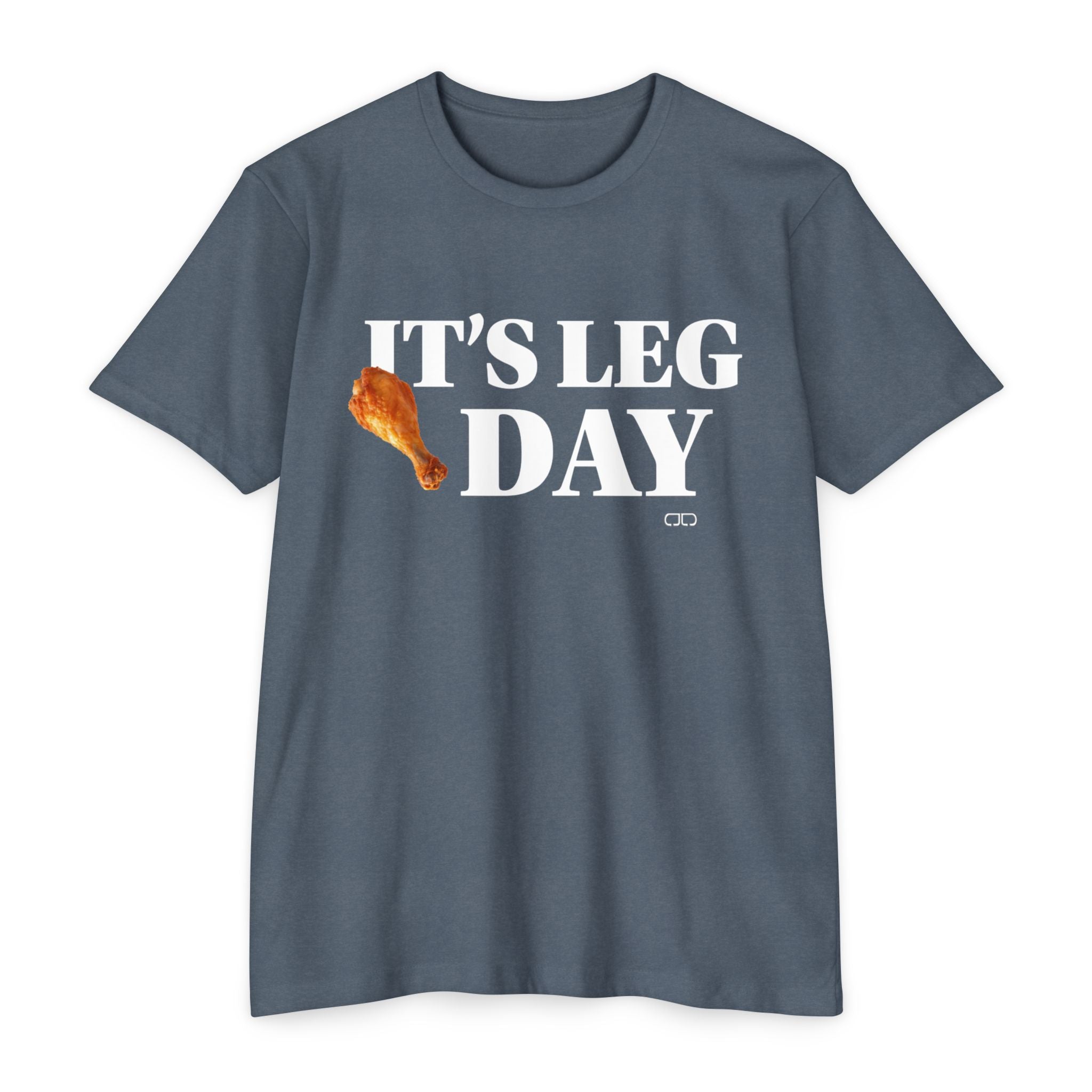 Funny Chicken Leg Day Unisex T-Shirt | Workout Humor Tee, Gym Shirt, Fitness Gift, Casual Wear, Foodie Apparel