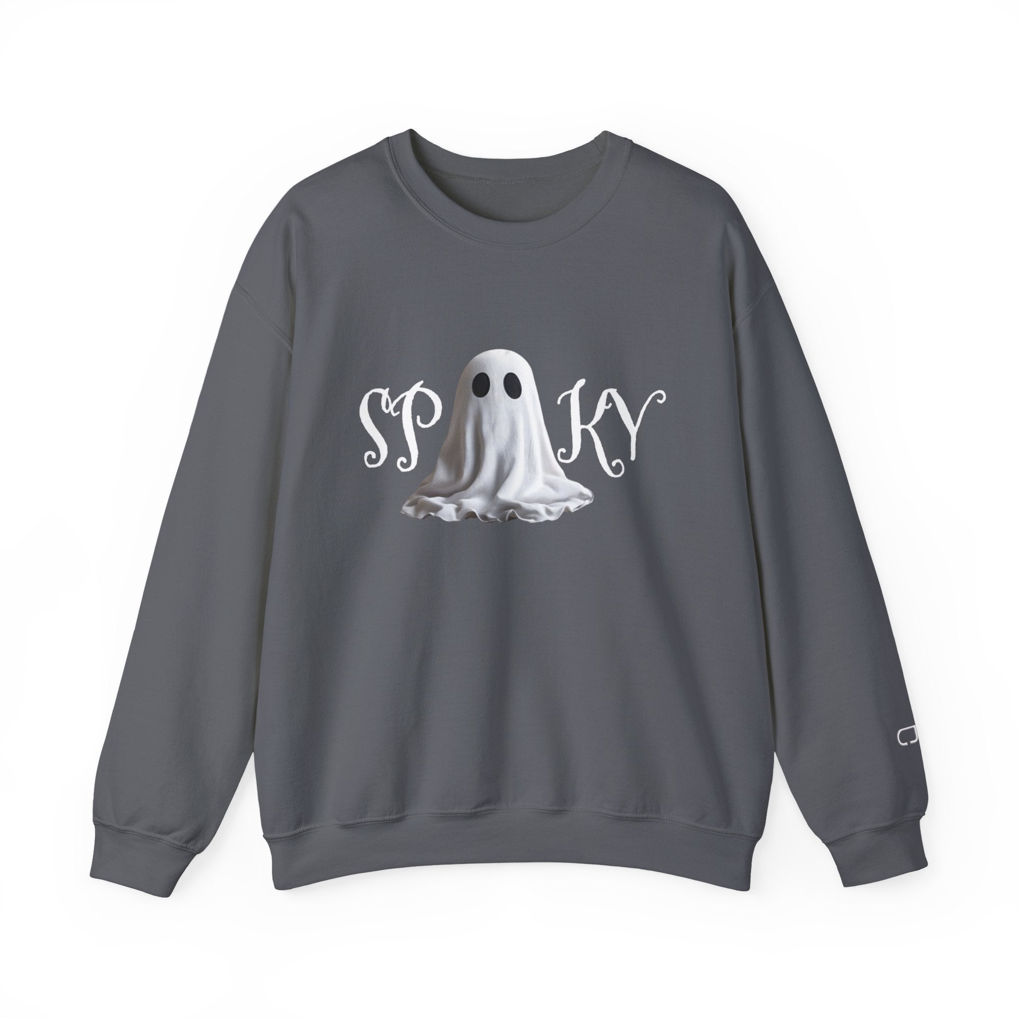 Spooky Ghost Sweatshirt, Halloween Clothing, Funny Sweatshirt, Unisex Crewneck, Fall Apparel, Cozy Gift