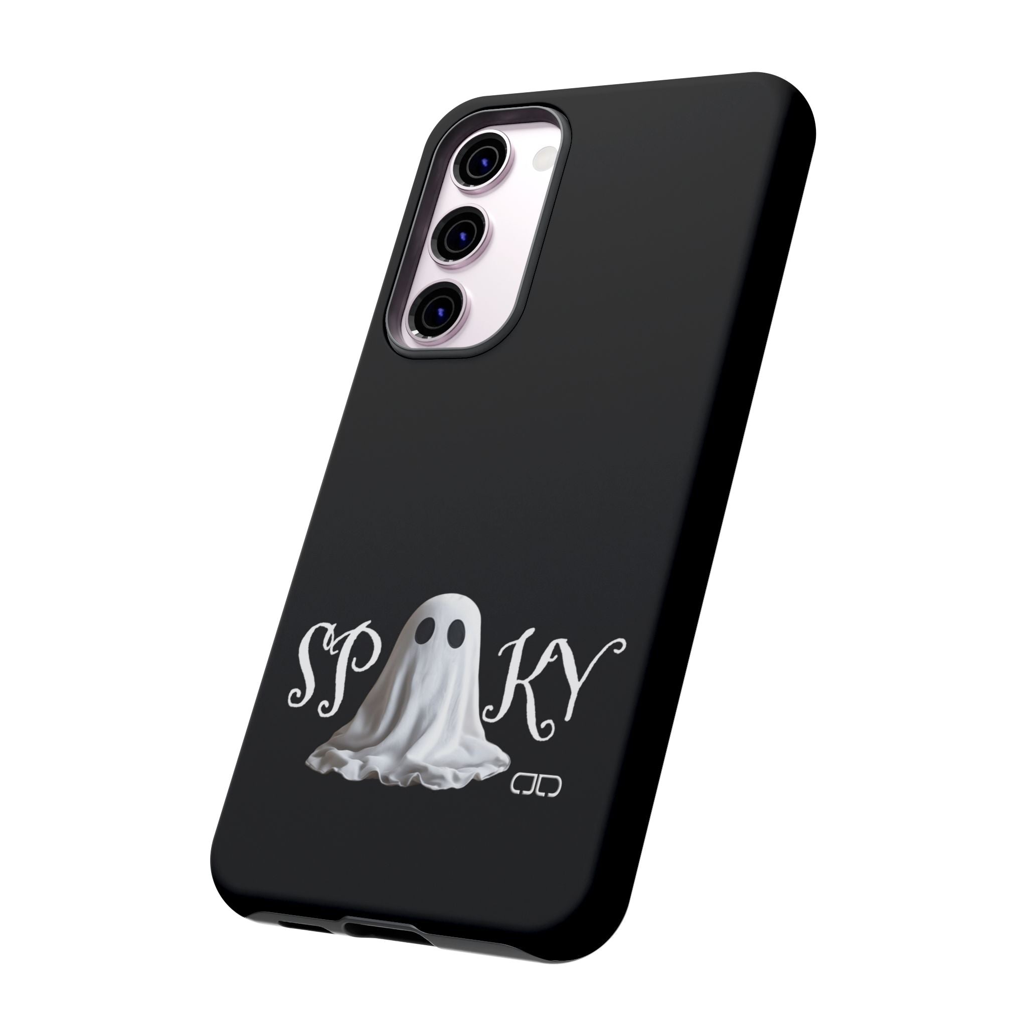 Spooky Ghost Phone Case, Halloween Accessories, Cute Phone Cover, Unique Gift for Ghost Lovers, Trendy Smartphone Decor