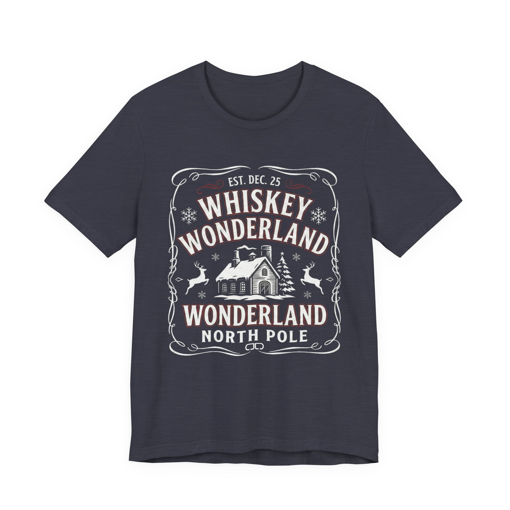 Whiskey Wonderland Christmas Tee