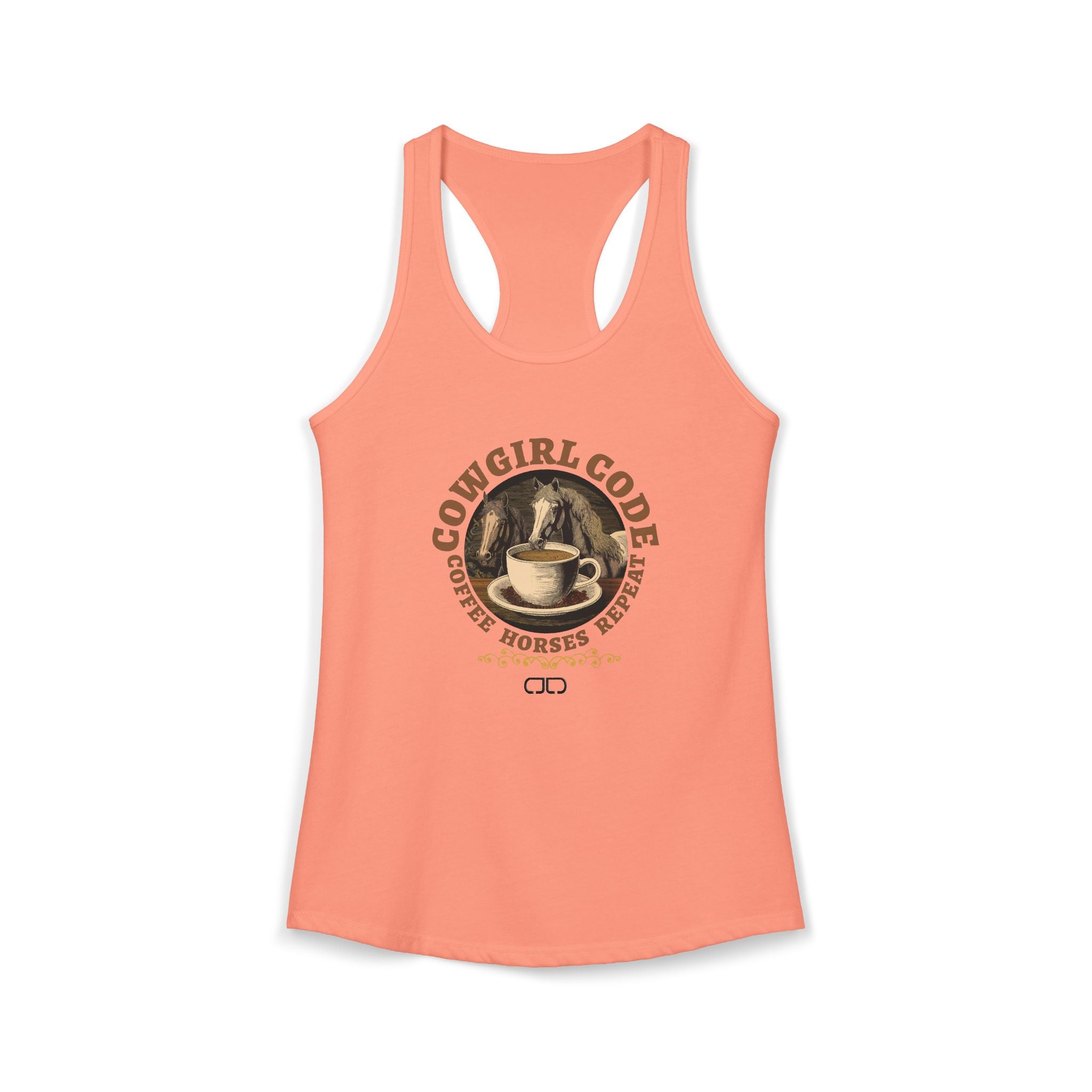 Cowgirl Code Racerback Tank