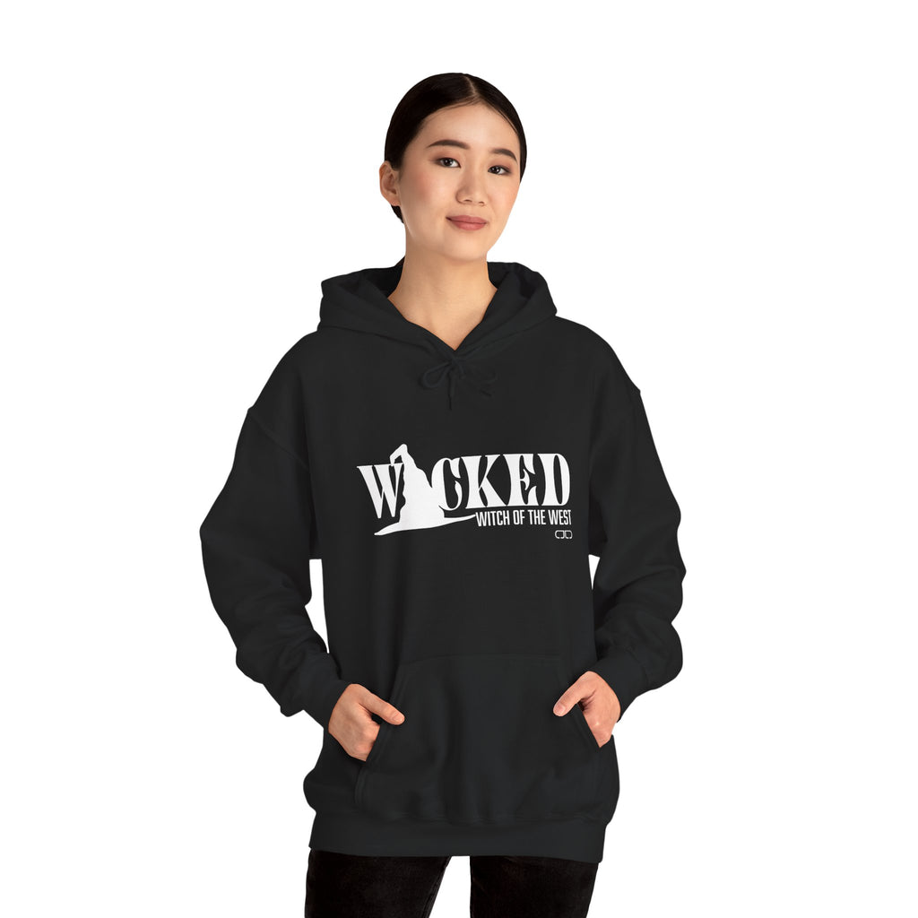 Wicked Witch of the West Hoodie, Unisex Sweatshirt for Halloween, Cozy Gift for Witch Lovers, Spooky Season Apparel, Unique Witch Design
