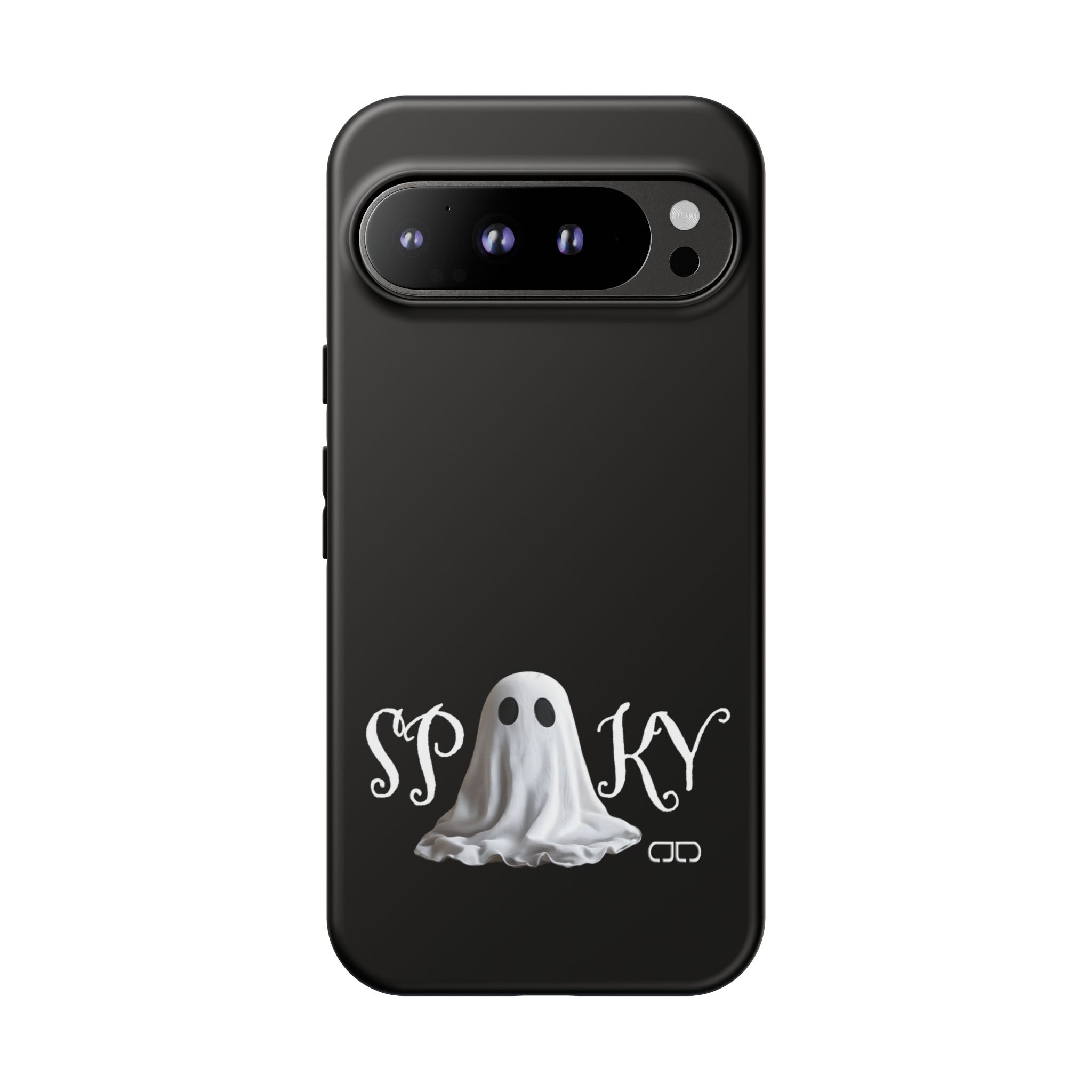 Spooky Ghost Phone Case, Halloween Accessories, Cute Phone Cover, Unique Gift for Ghost Lovers, Trendy Smartphone Decor