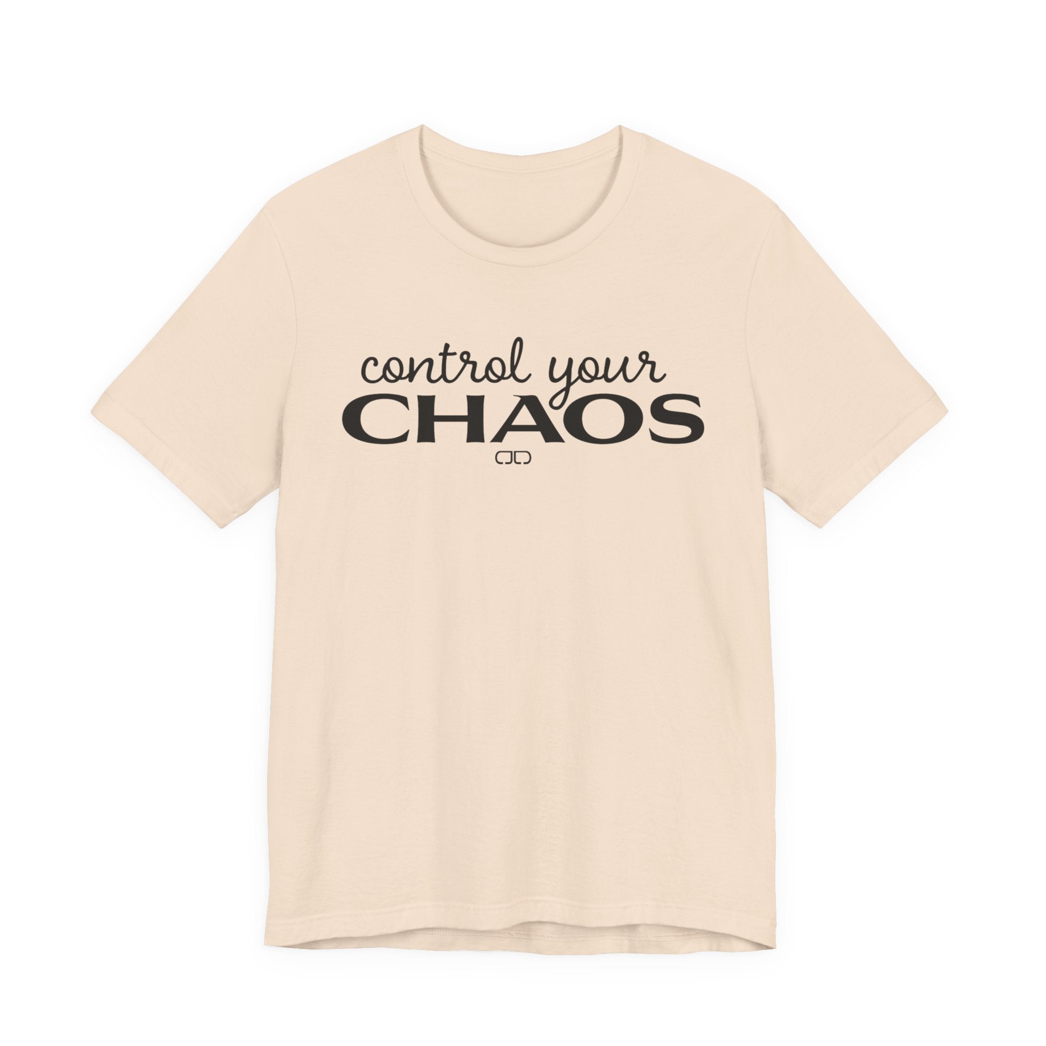 Control Your Chaos T-Shirt — Inspirational Typography Tee