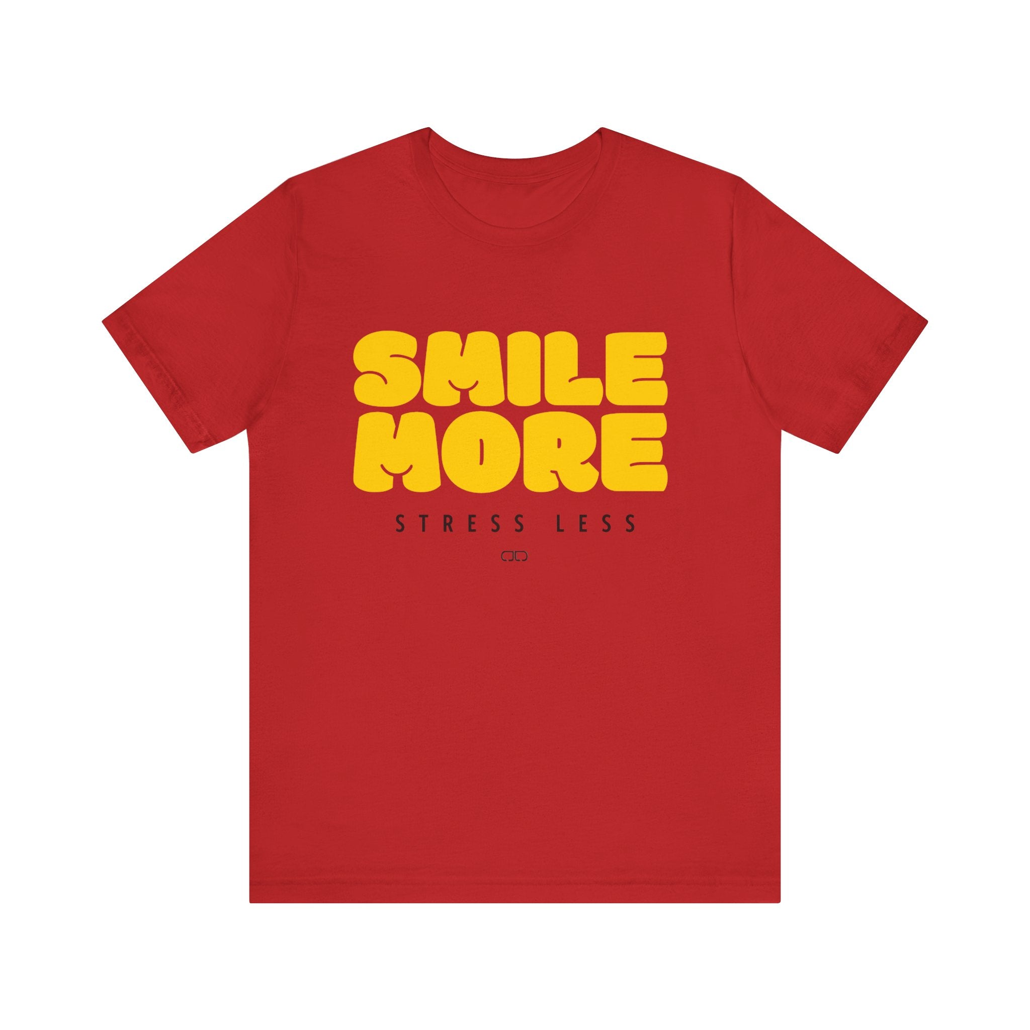 Smile More Tee - Unisex Jersey Short Sleeve T-Shirt, Relaxed Fit, Positive Vibe Tee, Casual Wear, Gift for Friends