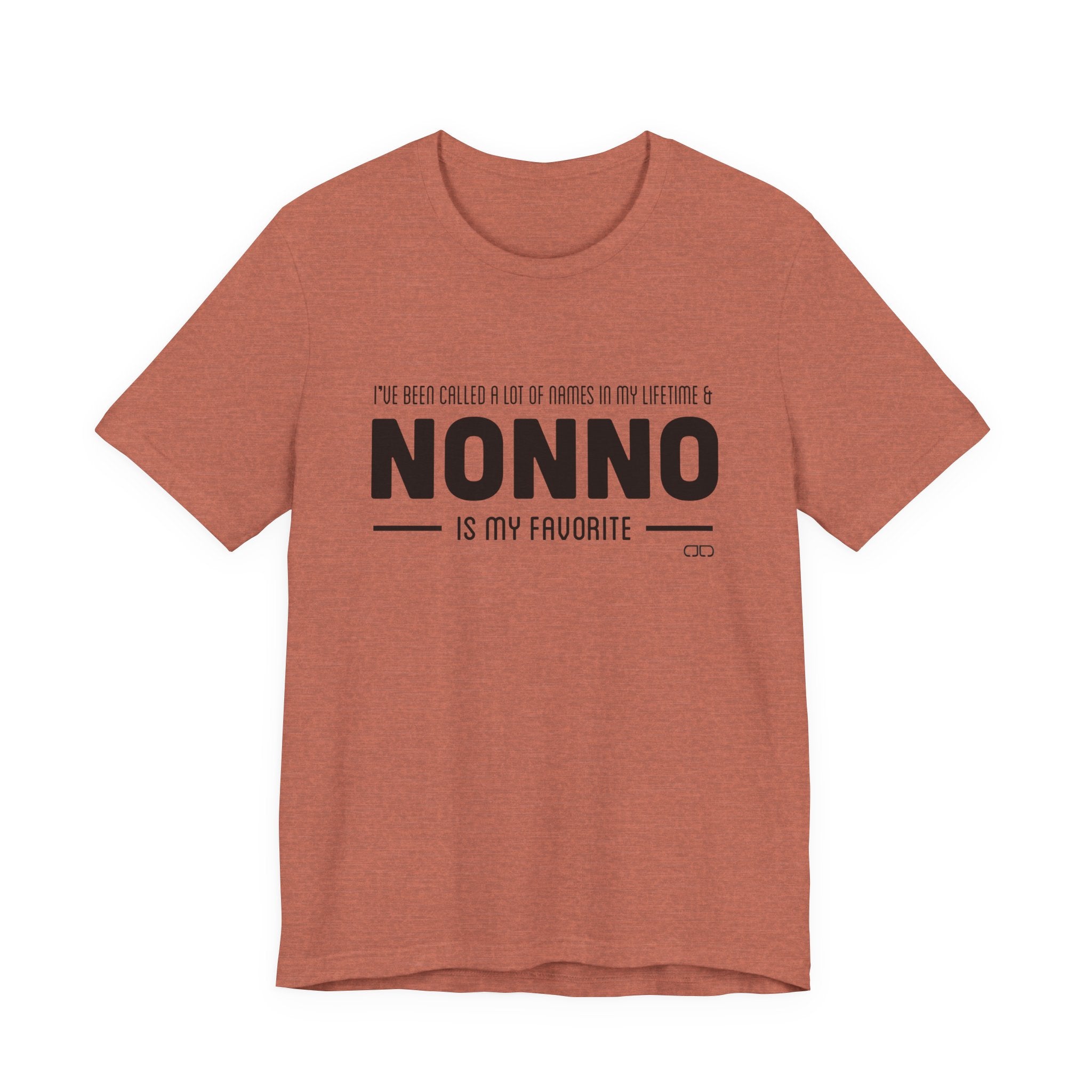 Grandparent Favorite Unisex Tee, Gifts for Grandparents, Family Reunion Shirt, Cute Nonno T-Shirt, Birthday Gift for Grandpa