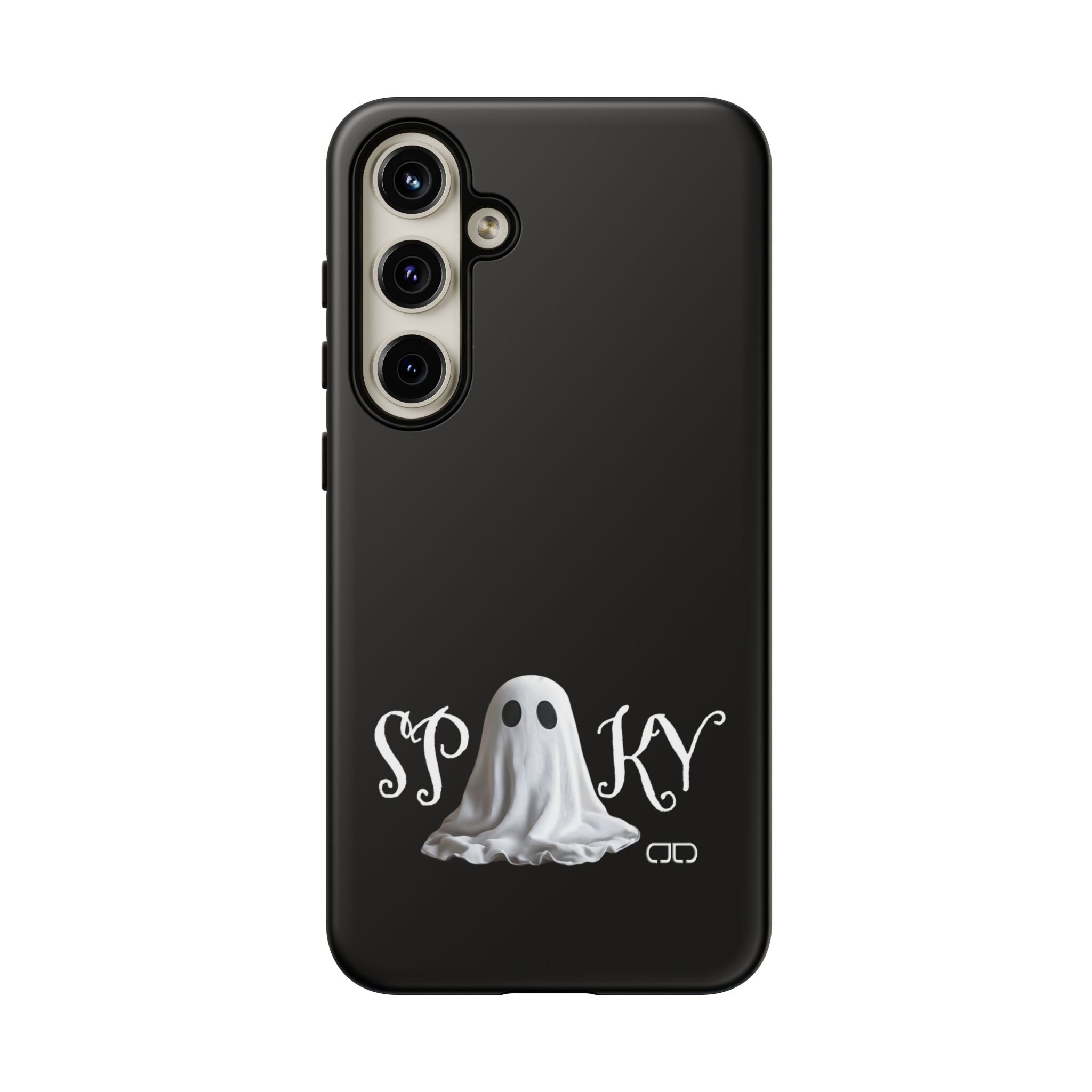 Spooky Ghost Phone Case, Halloween Accessories, Cute Phone Cover, Unique Gift for Ghost Lovers, Trendy Smartphone Decor