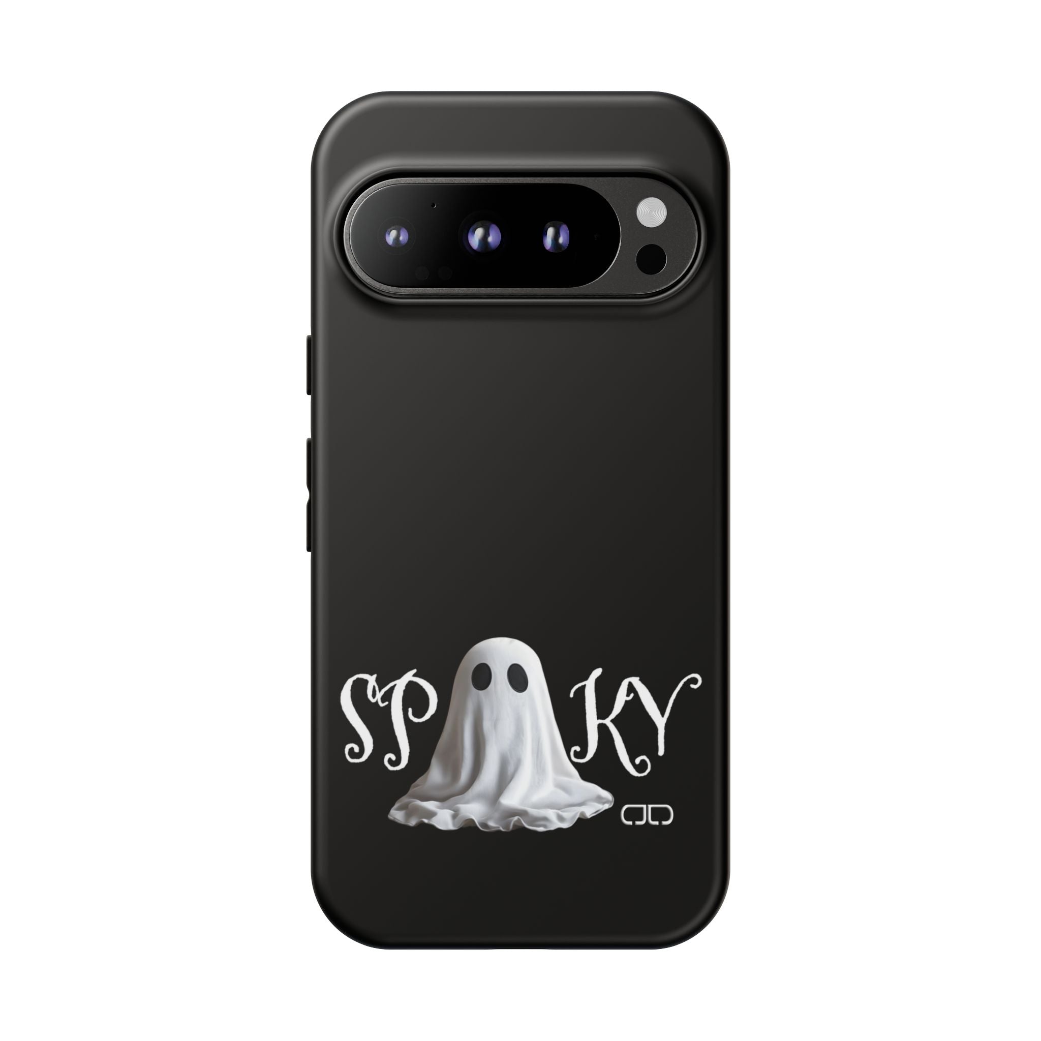 Spooky Ghost Phone Case, Halloween Accessories, Cute Phone Cover, Unique Gift for Ghost Lovers, Trendy Smartphone Decor