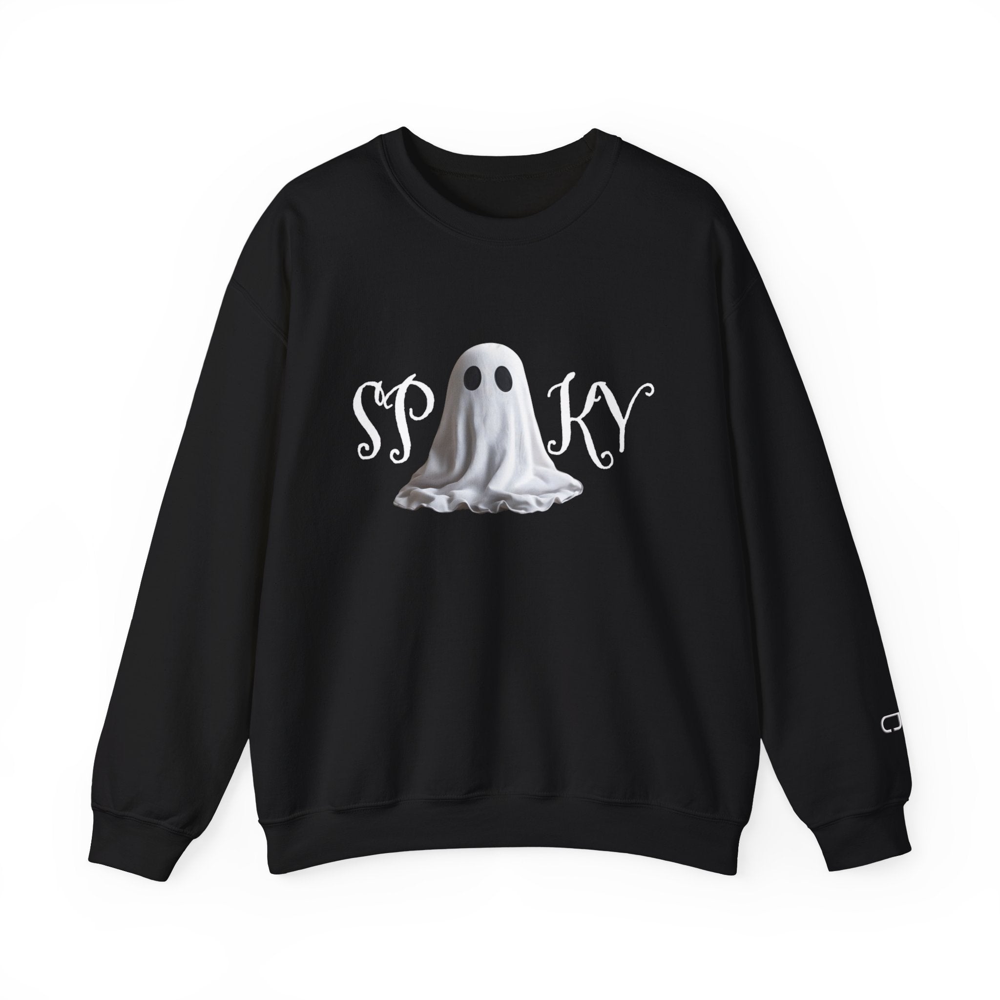 Spooky Ghost Sweatshirt, Halloween Clothing, Funny Sweatshirt, Unisex Crewneck, Fall Apparel, Cozy Gift