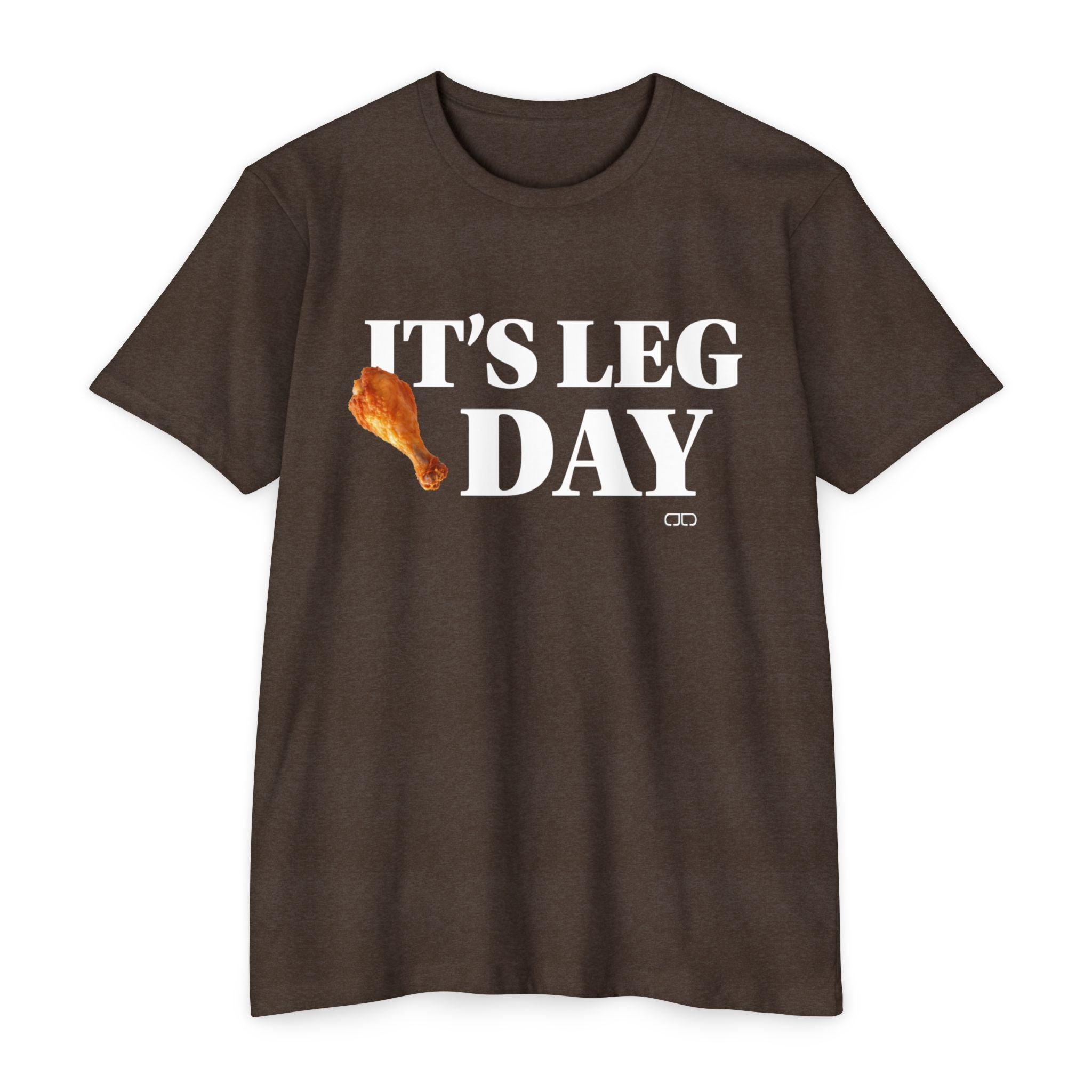Funny Chicken Leg Day Unisex T-Shirt | Workout Humor Tee, Gym Shirt, Fitness Gift, Casual Wear, Foodie Apparel