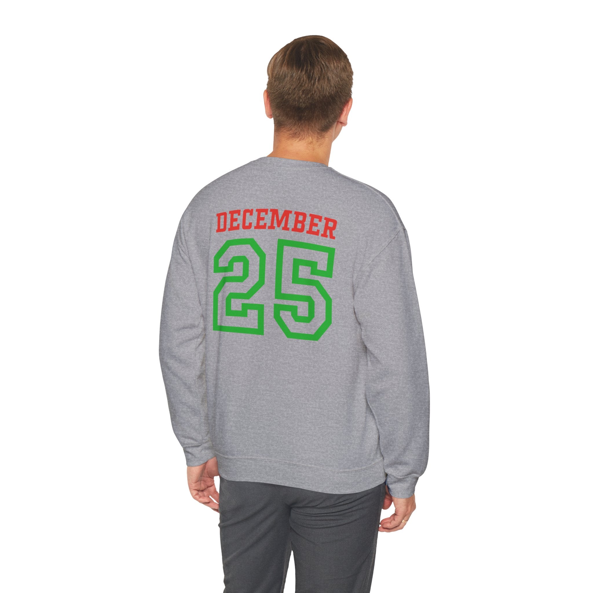 'December 25' Holiday Football Jersey Design