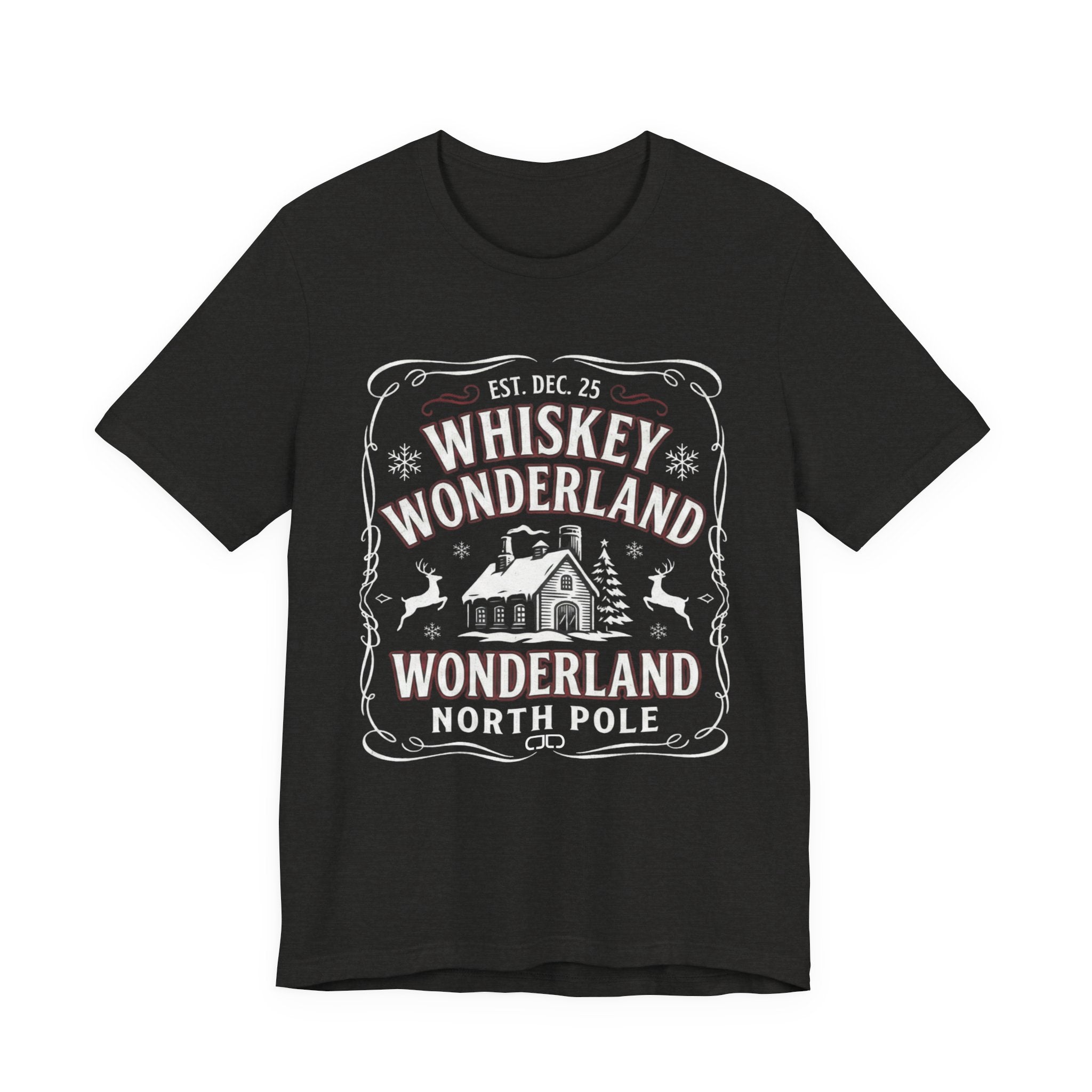 Whiskey Wonderland Christmas Tee