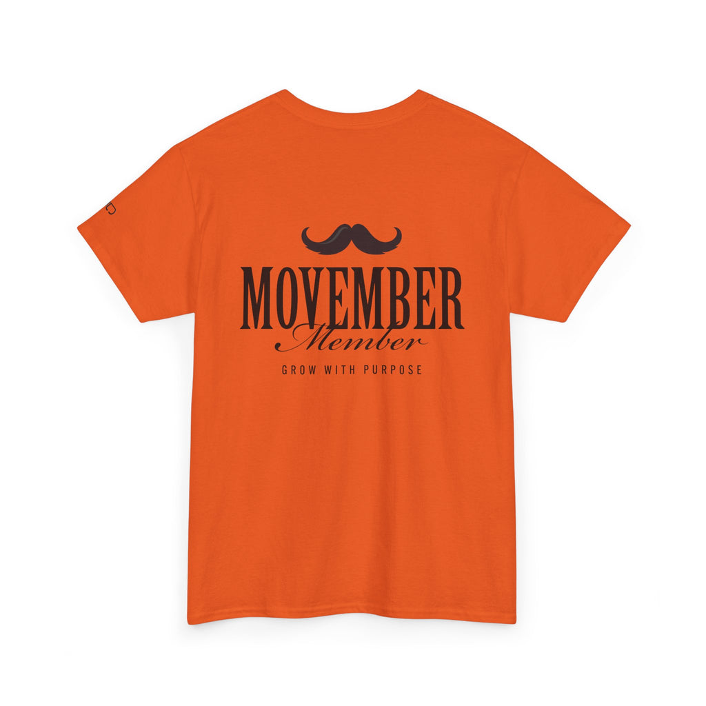Movember Member  | Comfortable Cotton Shirt, Gifts, Fundraisers, Casual Wear, Everyday Style