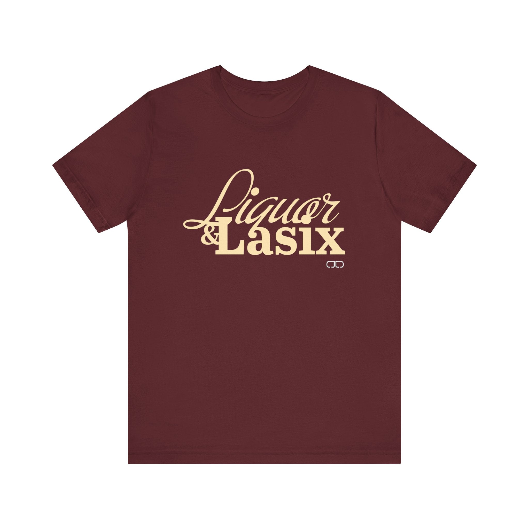 Liquor & Lasix Fun Graphic T-Shirt for Horse Lovers, Gifting, Casual Wear, Everyday Style, Trendy Fashion