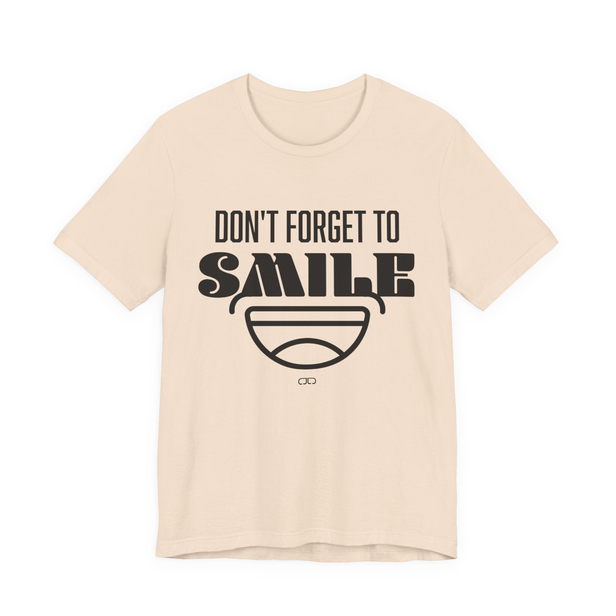 Don't Forget to Smile Tee, Motivational Shirt, Unisex Graphic Tee, Casual Wear, Gift for Friends, Positive Vibes