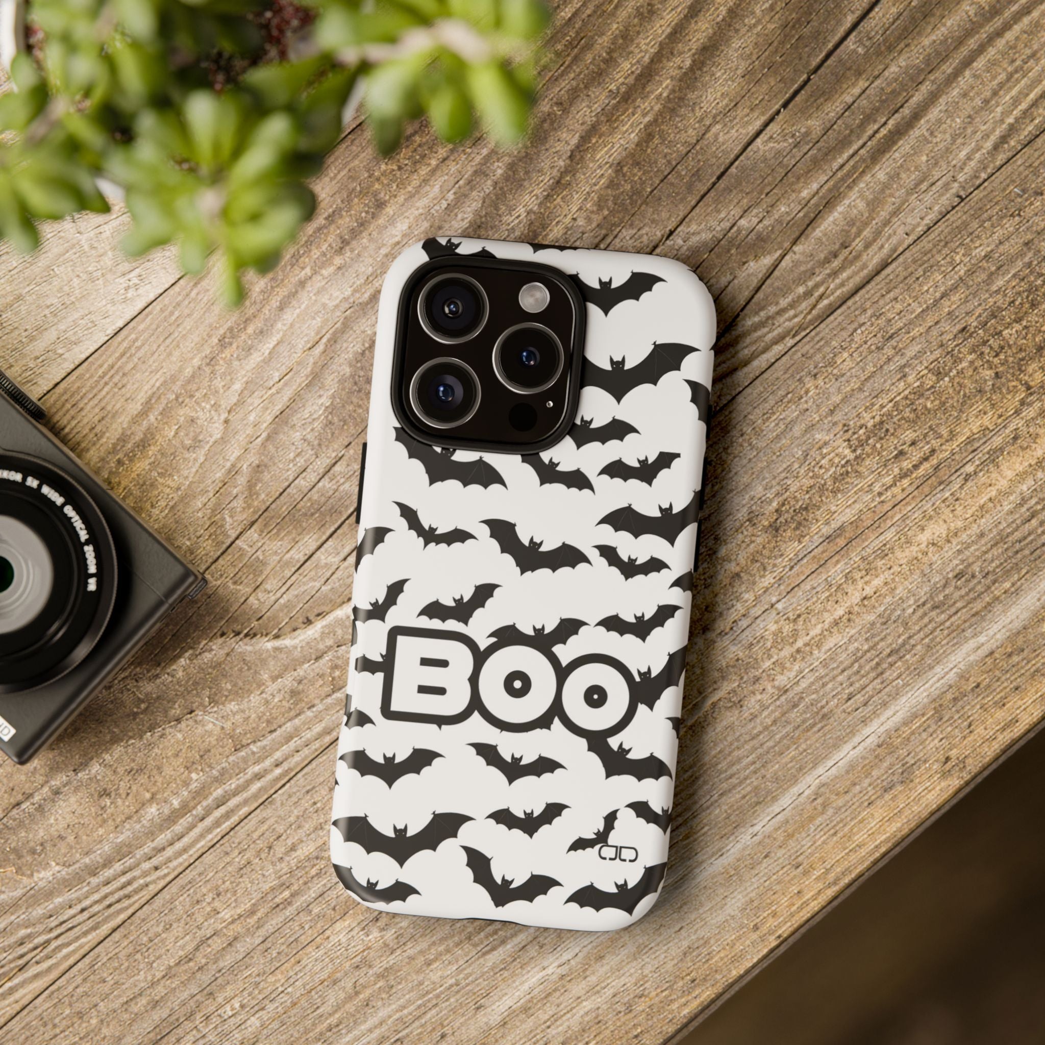 Halloween Bat Phone Case, Spooky Phone Cover, Trick or Treat Gift, Unique Cell Phone Accessory, October Decor