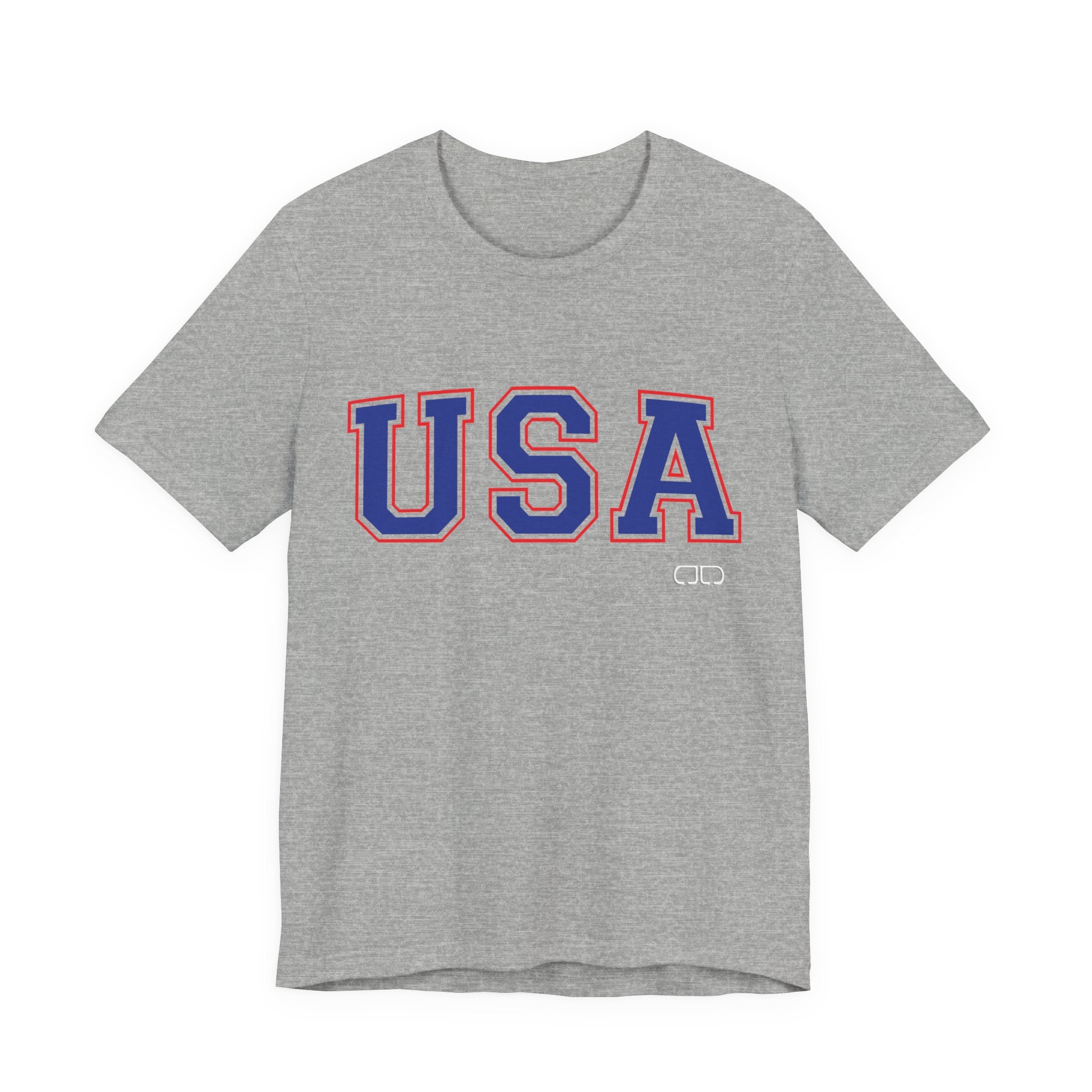 Patriotic USA Short Sleeve Tee - Perfect for BBQs, Independence Day, Sports Events, Everyday Wear, and Family Gatherings