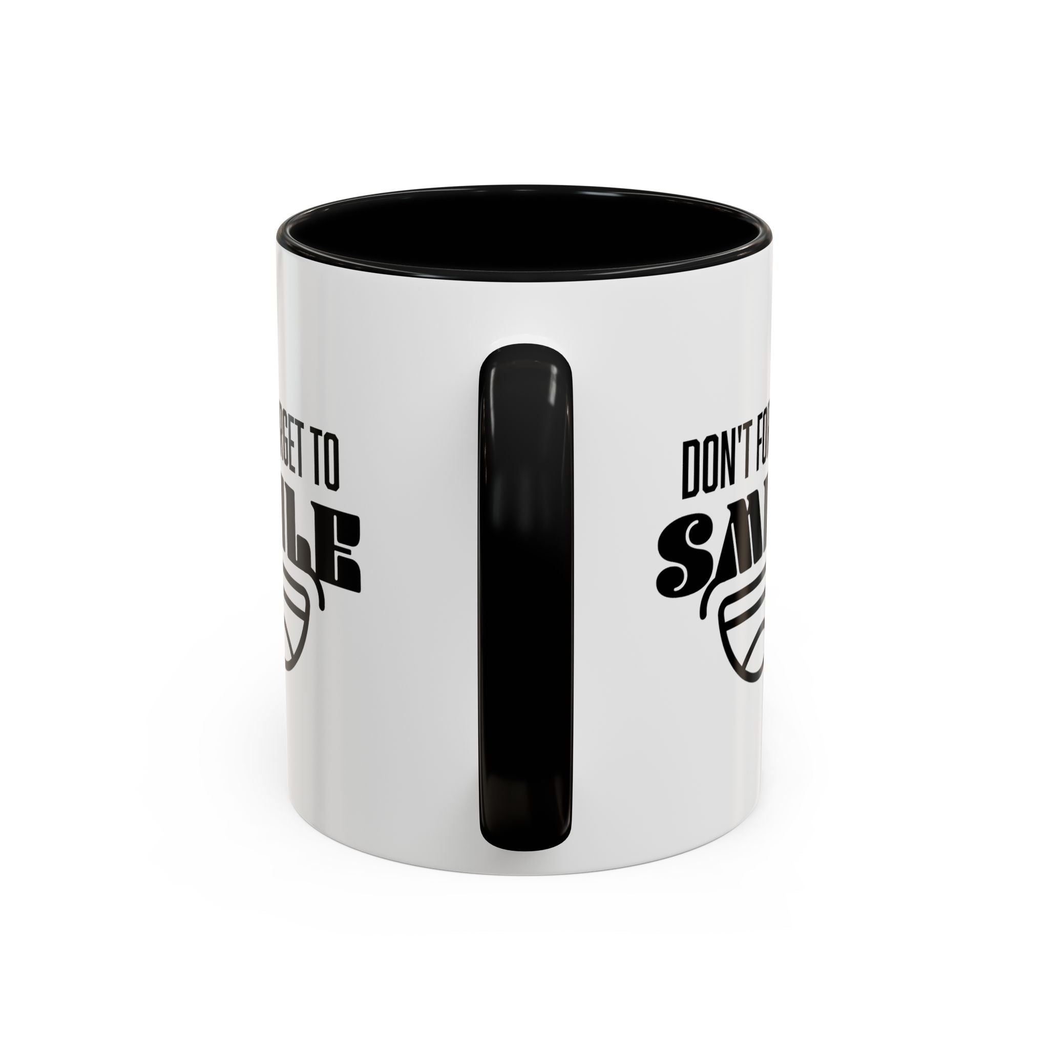 Don't Forget To Smile Mug, Motivational Drinkware, Home Office Decor, Gift for Friends, Cheer Up Gifts, Don't Forget to Smile