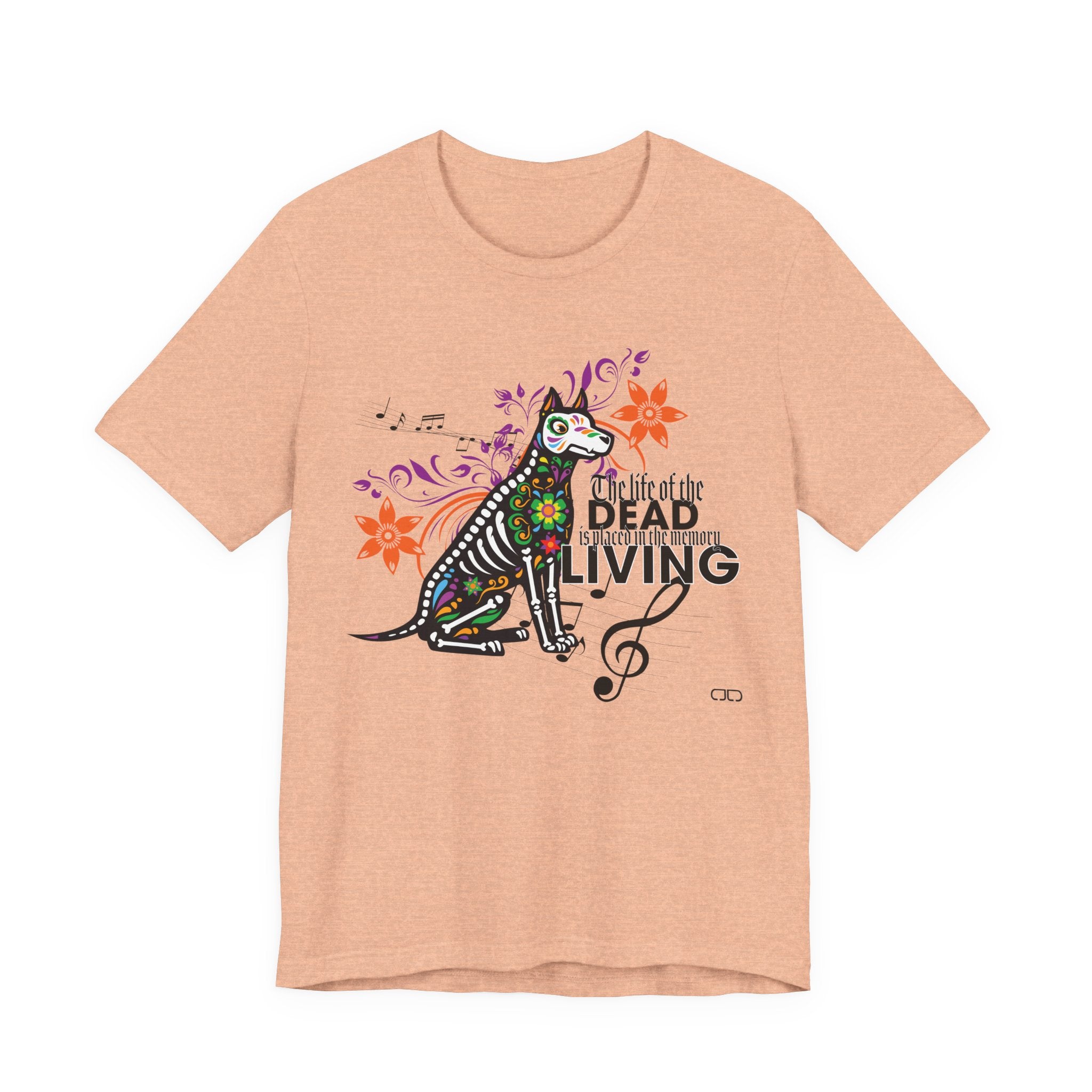 The Life of the Dead Is Placed In the Memory of the Living - Fun Graphic Unisex Shirt, Gift for Music Lovers, Halloween
