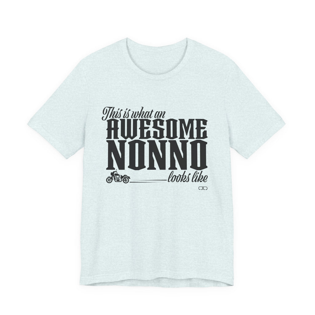 Awesome Nonno Tee | Unisex T-Shirt for Grandfathers | Great Gift for Father's Day, Birthdays, or Family Gatherings
