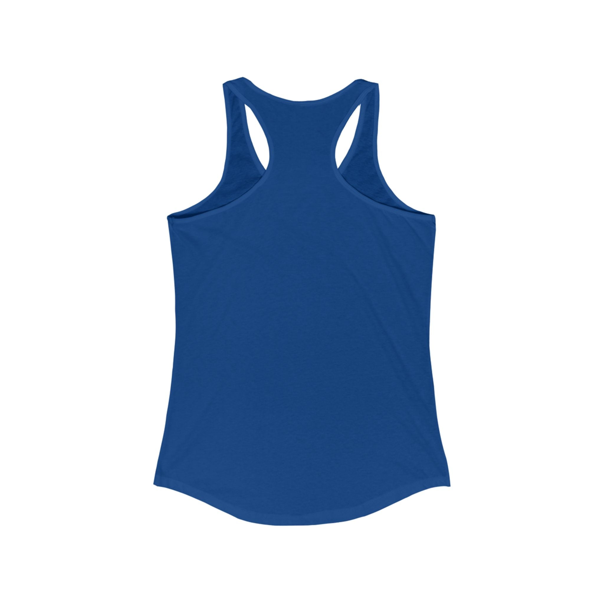 Fun Fact: I Don't Care Playful Women's Racerback Tank - Casual Wear, Gift for Her, Summer Essentials, Workout Top, Weekend Vibes
